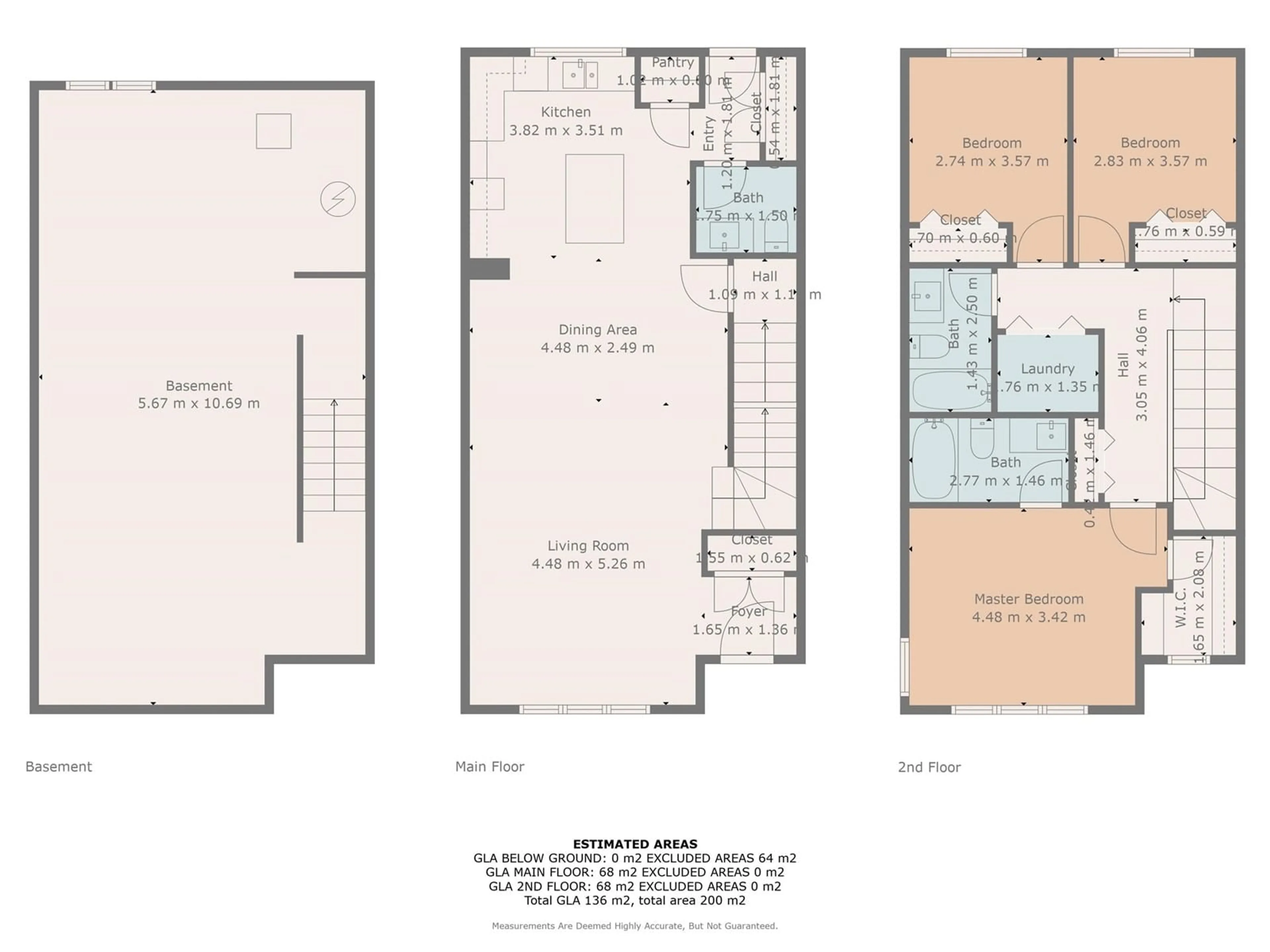 Floor plan for 47 SIENNA BV, Fort Saskatchewan Alberta T8L0W3