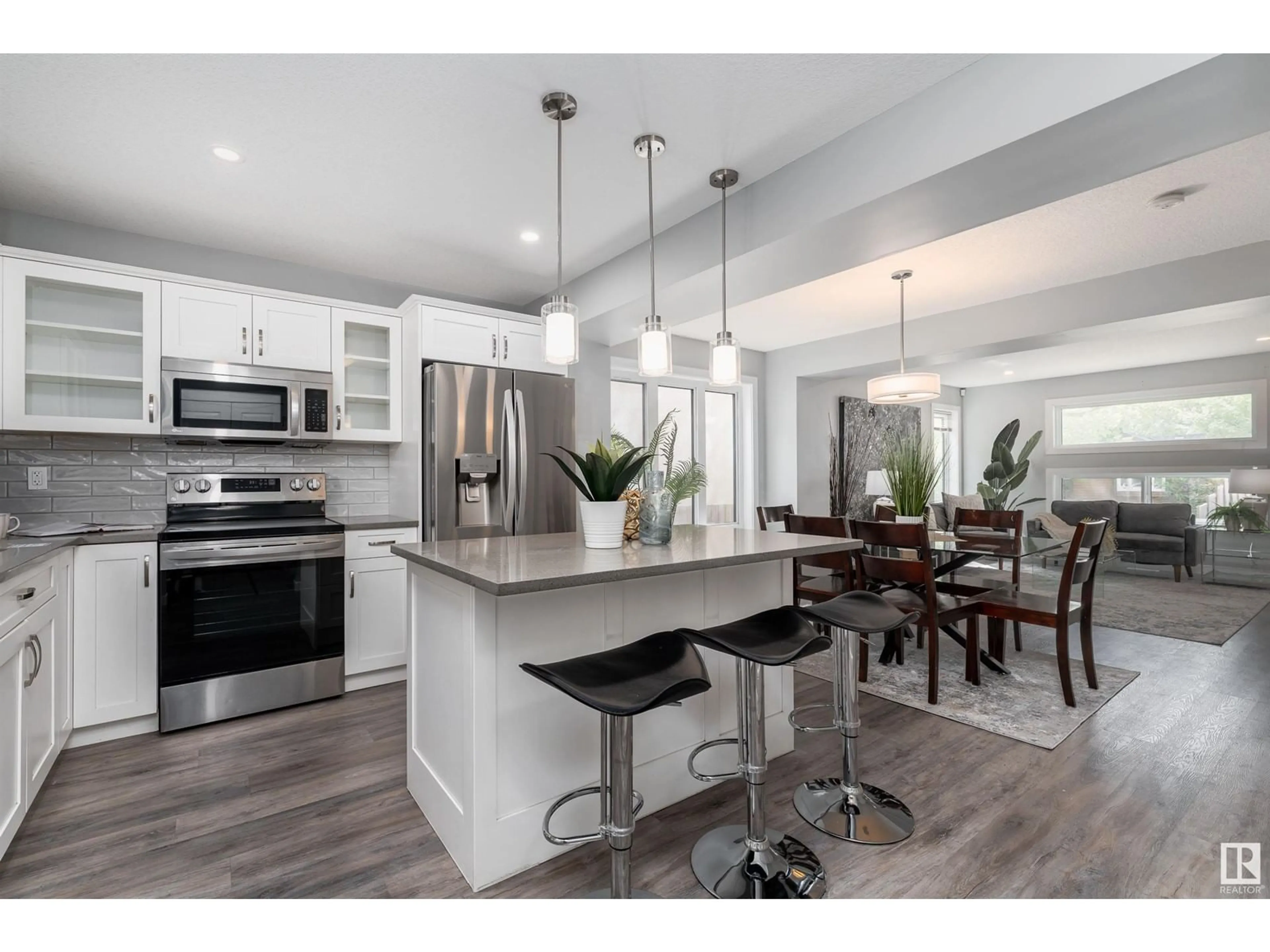 Open concept kitchen, unknown for 12929 69 ST, Edmonton Alberta T5C0H3
