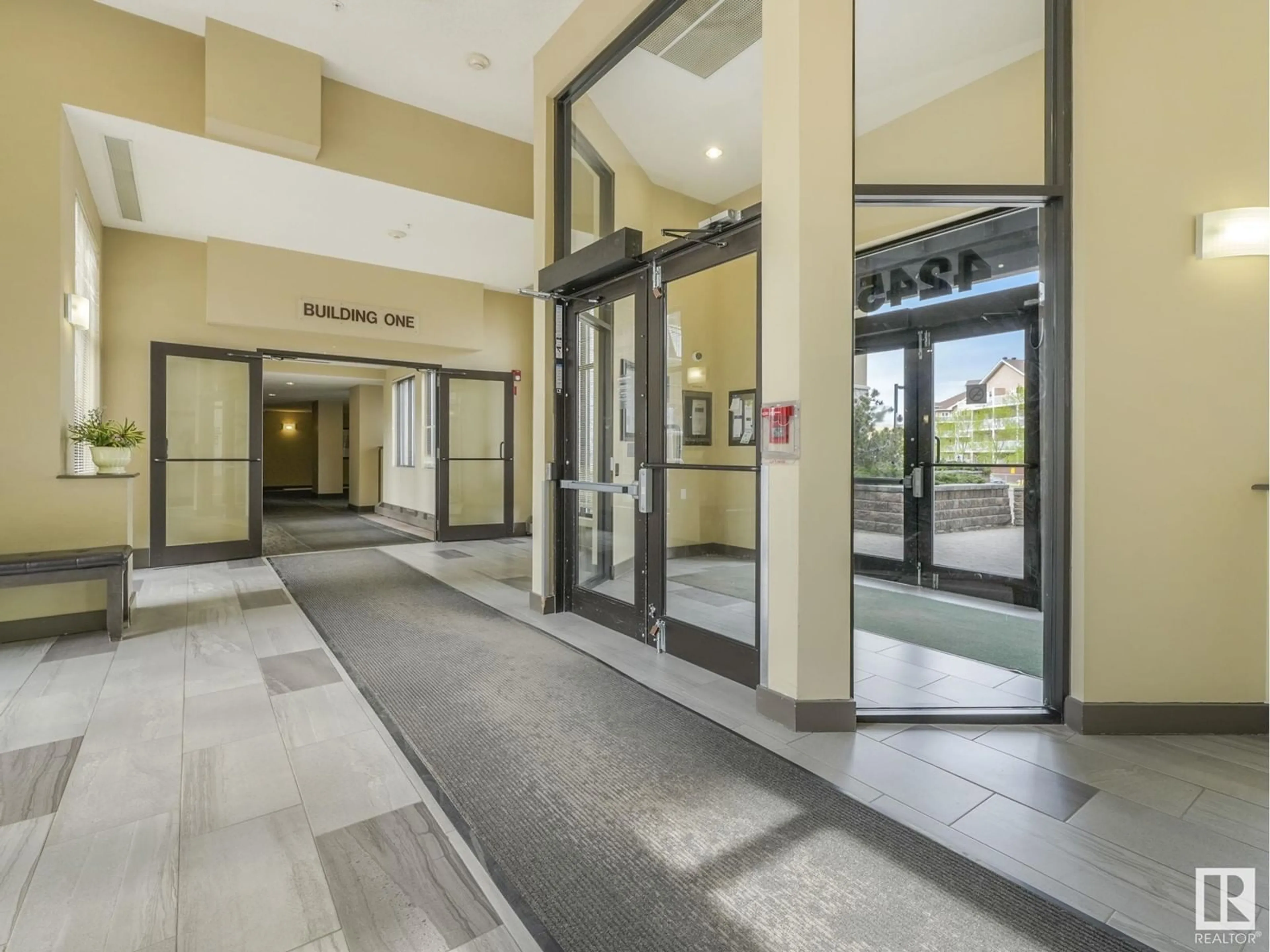 Indoor foyer for #2-116 - 4245 139 AV, Edmonton Alberta T5Y3E8
