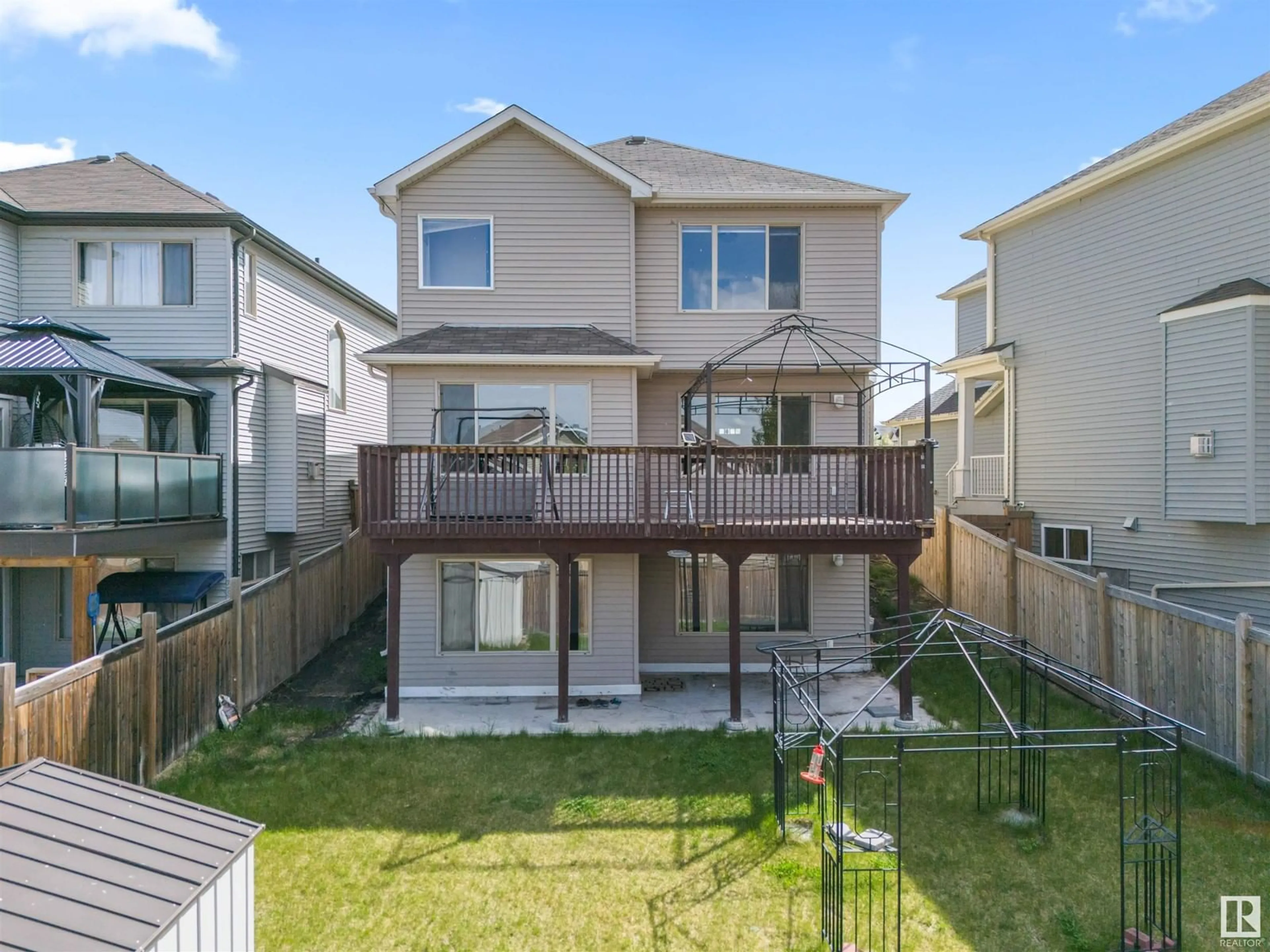 A pic from outside/outdoor area/front of a property/back of a property/a pic from drone, street for SW - 1744 55 STREET, Edmonton Alberta T6X1R3