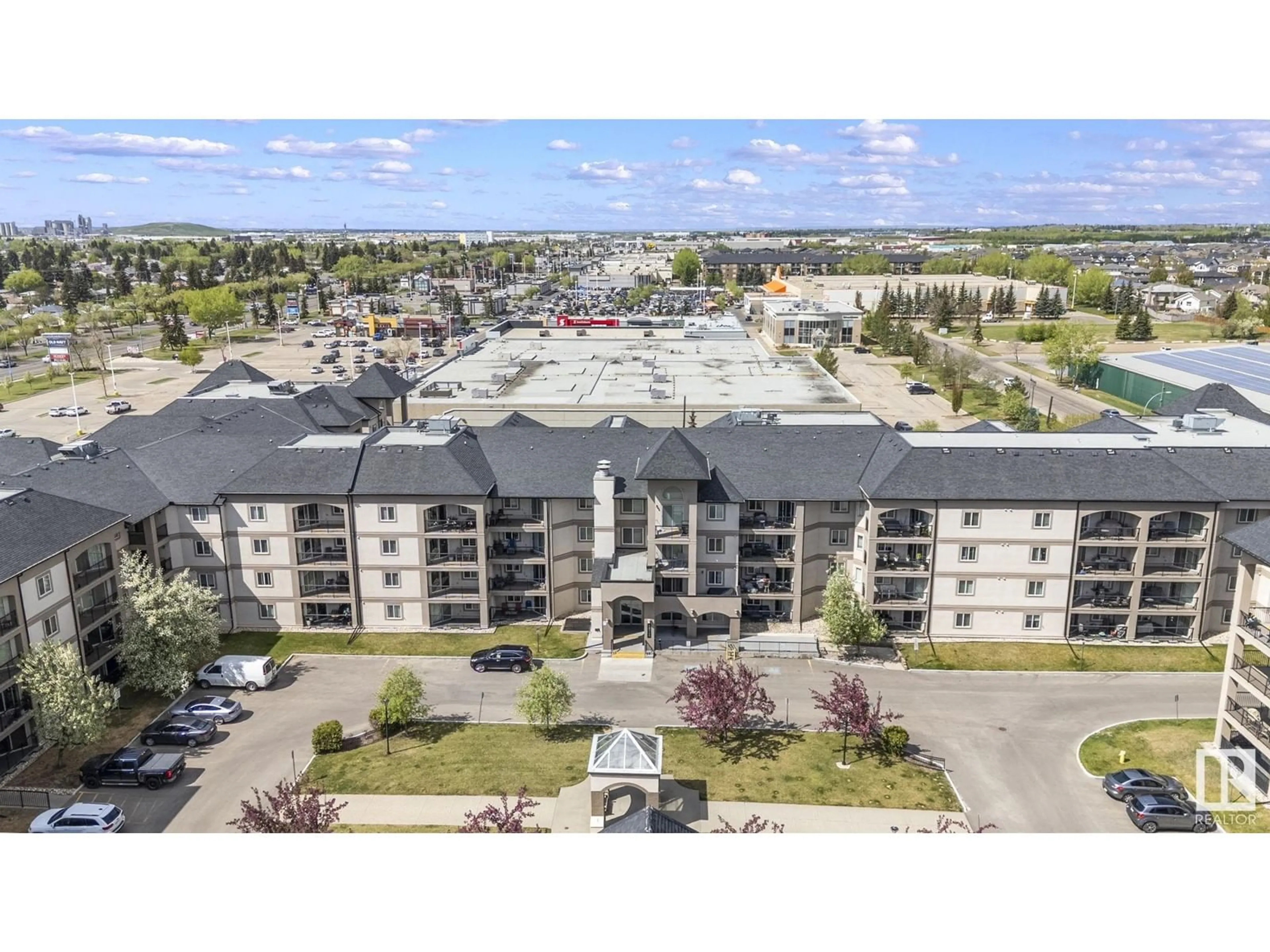 A pic from outside/outdoor area/front of a property/back of a property/a pic from drone, unknown for 310 - 13111 140 AV, Edmonton Alberta T6V0B1