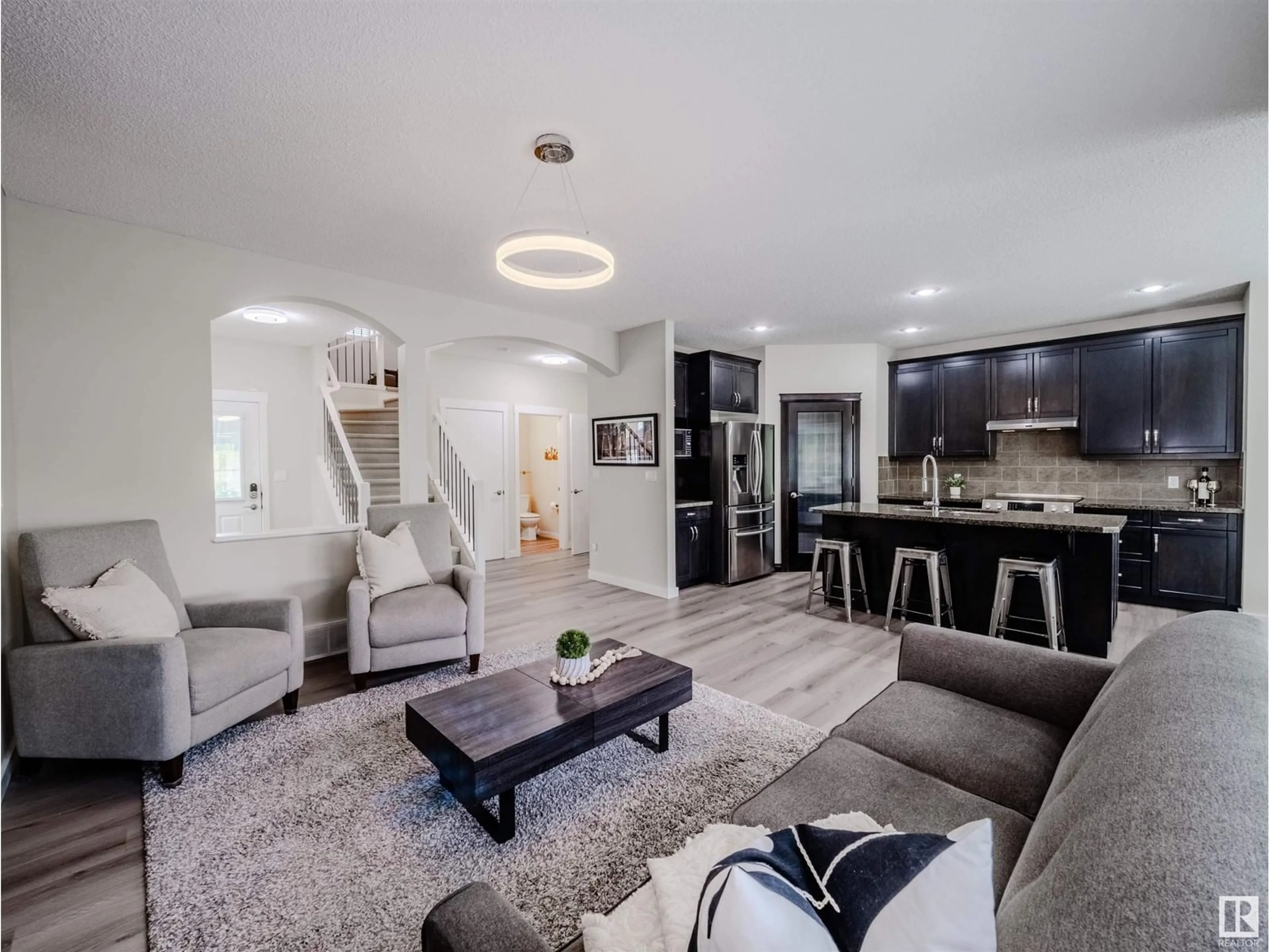 Living room with furniture, unknown for 2709 ANDERSON CR, Edmonton Alberta T6W0K5