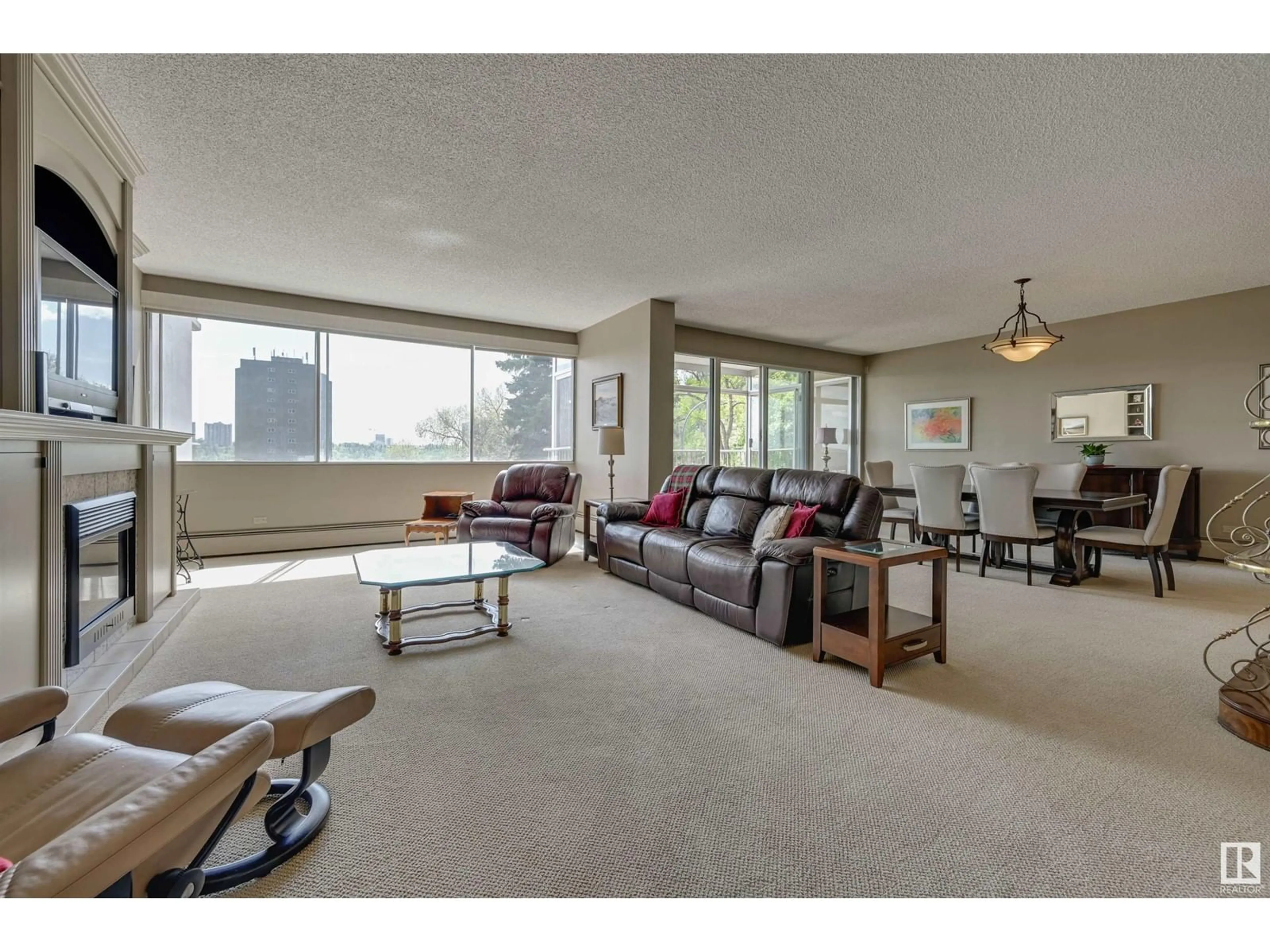 Living room with furniture, unknown for 202 - 9923 103 ST, Edmonton Alberta T5K2J3