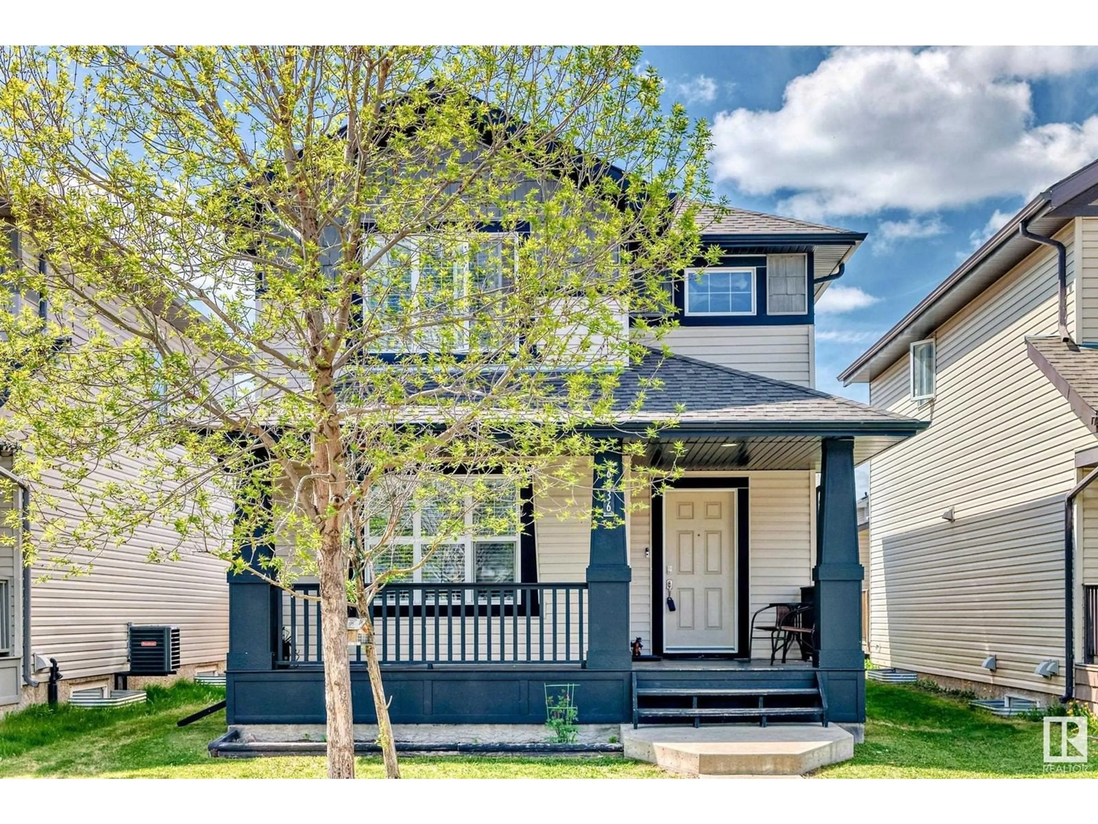 Home with vinyl exterior material, street for SW - 6836 CARDINAL LINK LI, Edmonton Alberta T6Z1Z1