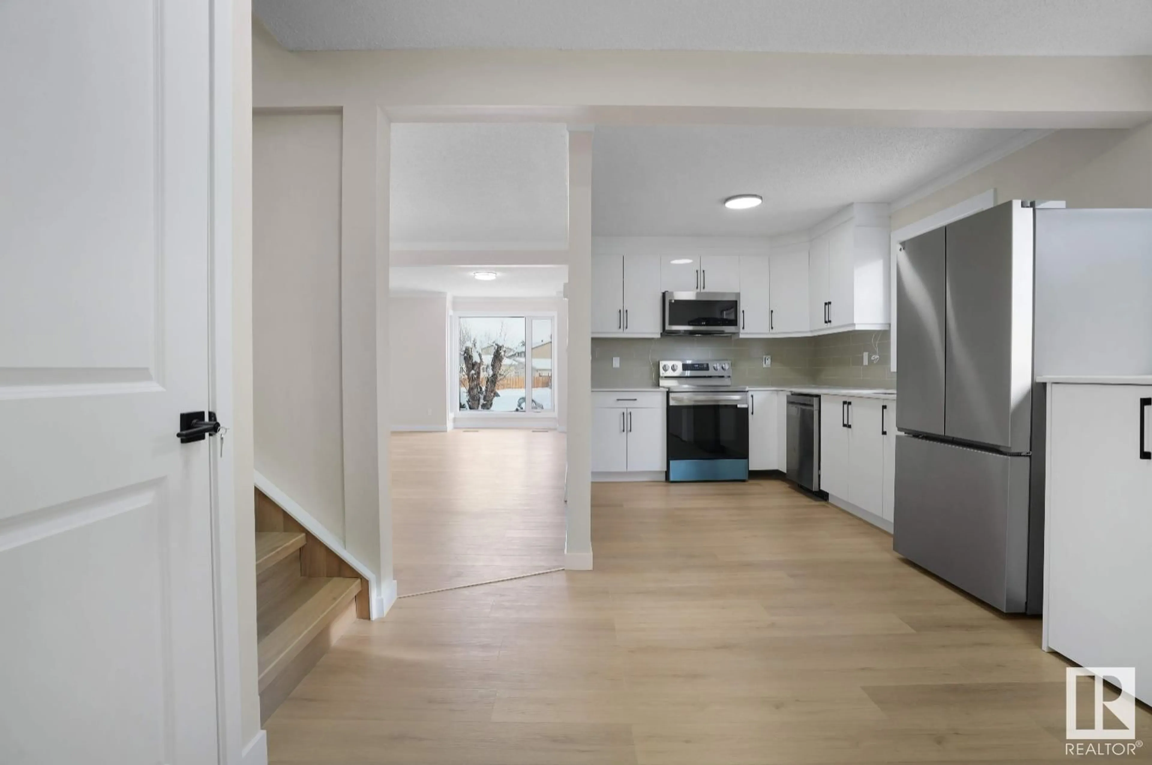 Open concept kitchen, unknown for 4306 37 ST, Edmonton Alberta T6L4J7