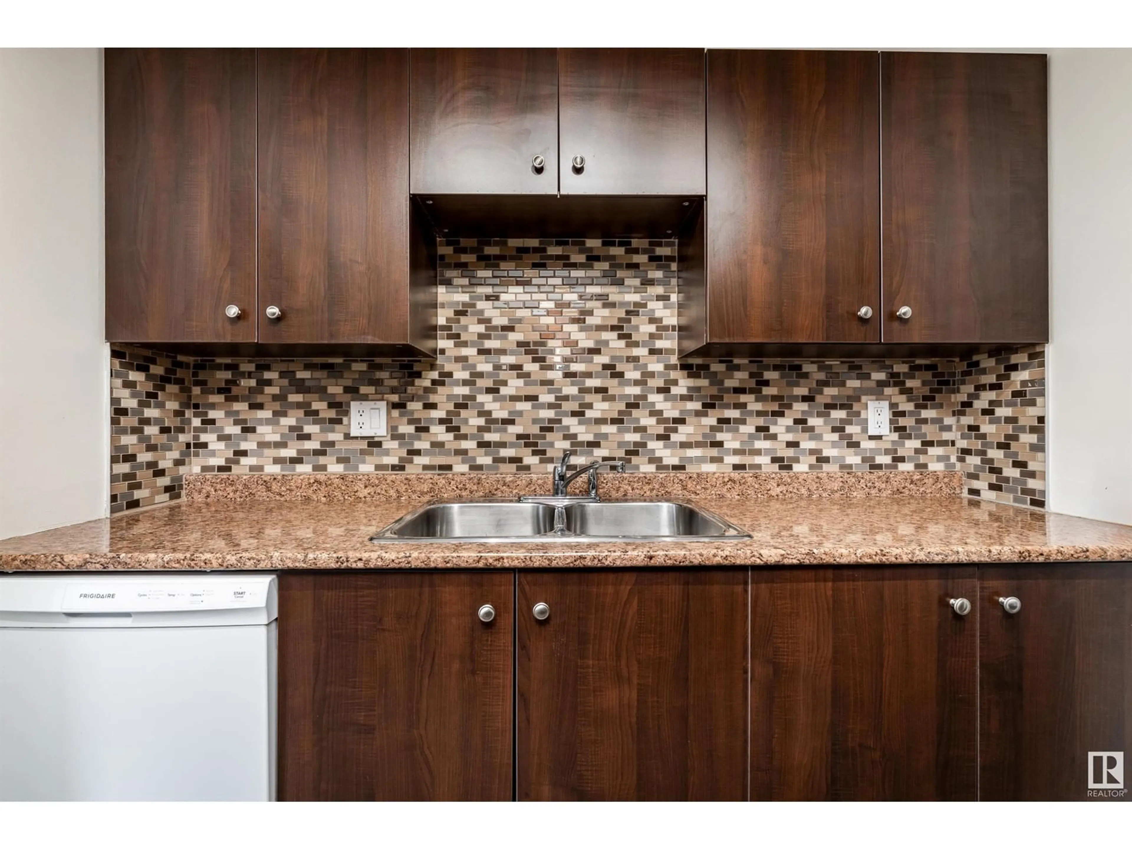 Standard kitchen, ceramic/tile floor for #304 - 5125 RIVERBEND RD, Edmonton Alberta T6H5K5