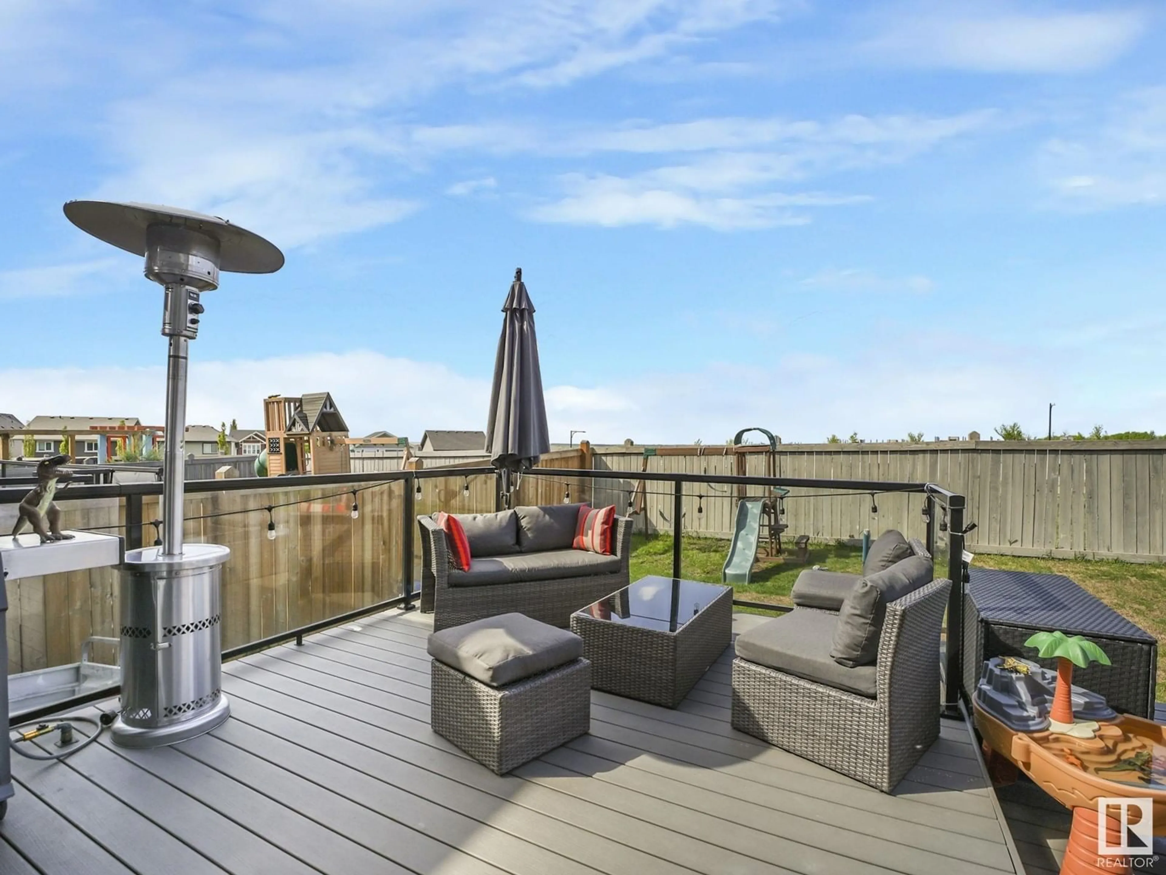 Patio, water/lake/river/ocean view for NW - 2049 REDTAIL CM, Edmonton Alberta T5S0H3