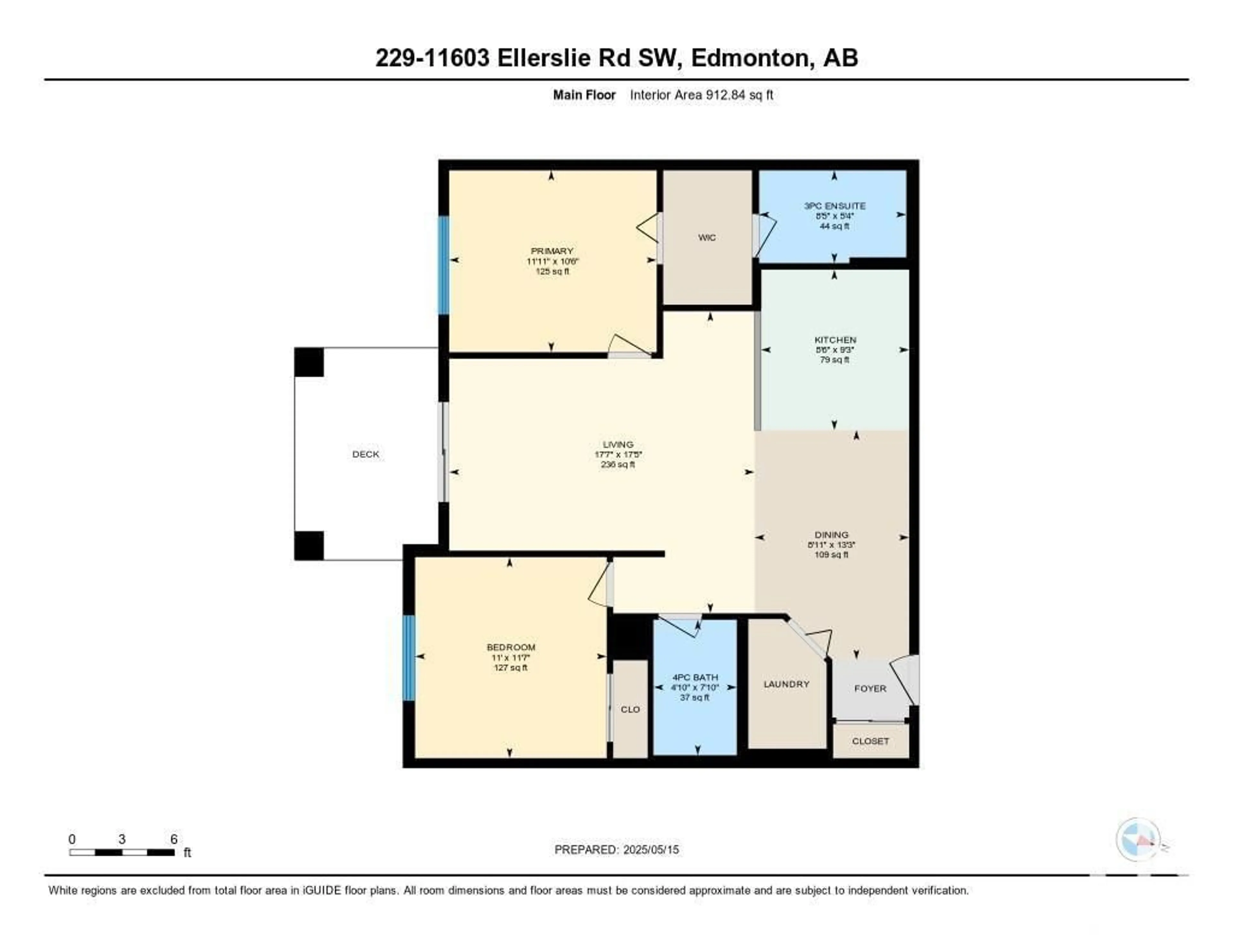 Floor plan for 11603 SW - 229 ELLERSLIE RD, Edmonton Alberta T6W0J3