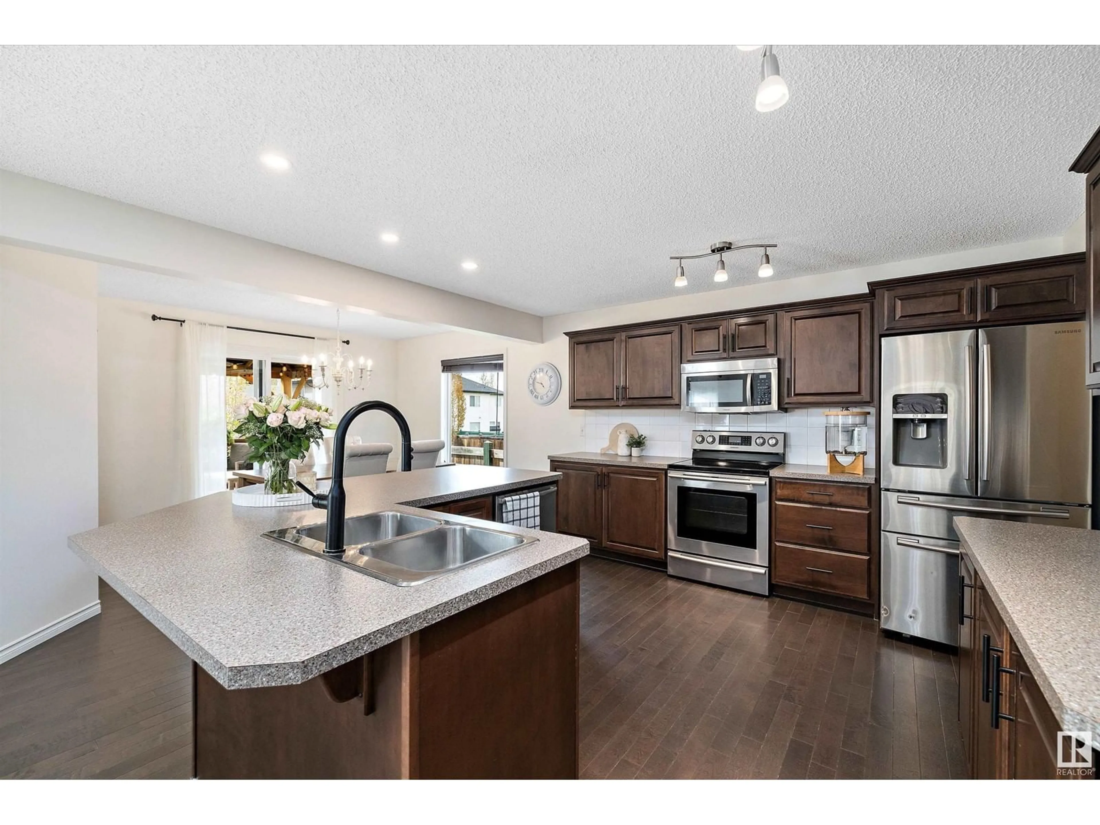 Open concept kitchen, ceramic/tile floor for 7 VIVIAN WY, Spruce Grove Alberta T7X0B9