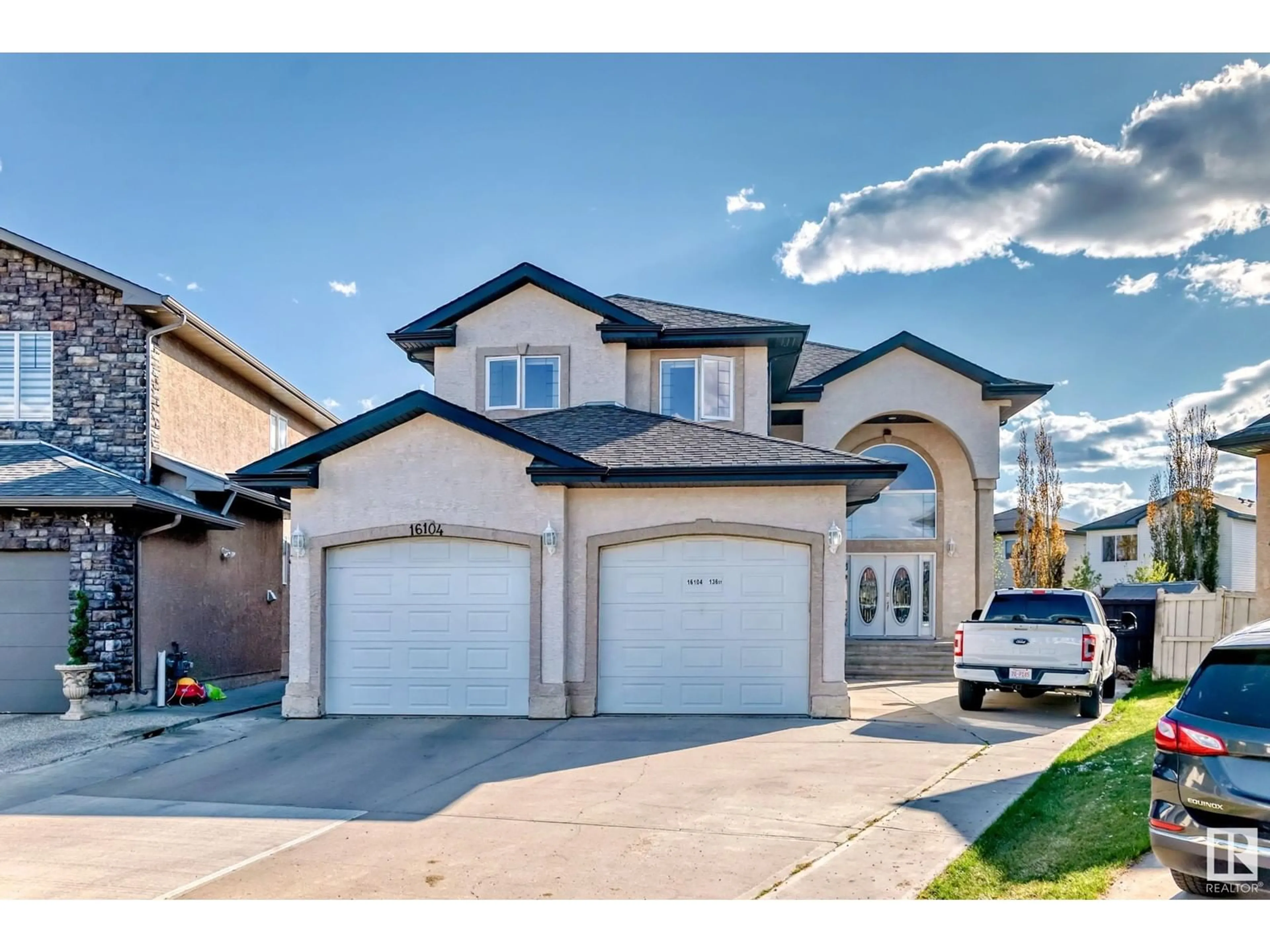 Home with brick exterior material, street for NW - 16104 136 ST, Edmonton Alberta T5A3V4