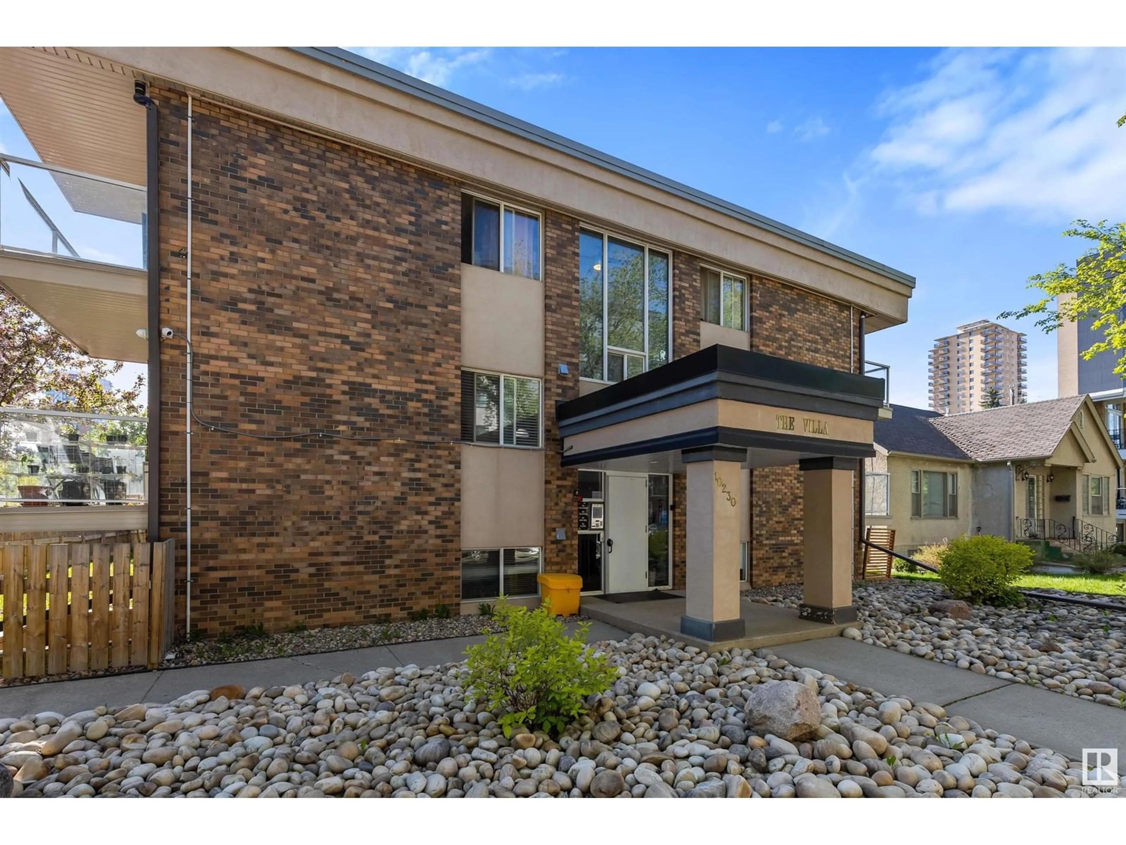 Home with brick exterior material, building for 204 - 10230 120 ST NW, Edmonton Alberta T5K2A3