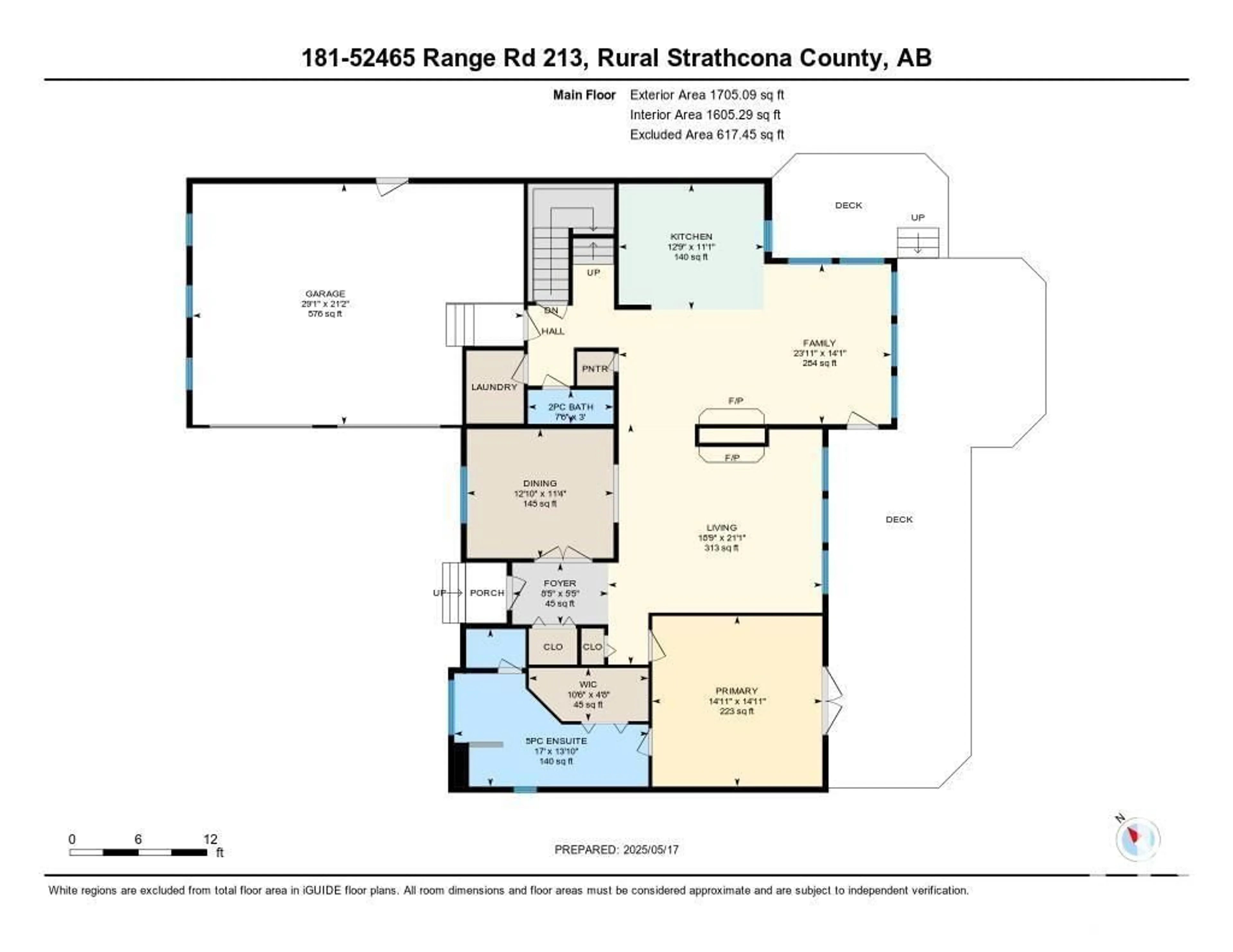 Floor plan for 181 52465 RGE ROAD 213, Rural Strathcona County Alberta T8G2E8