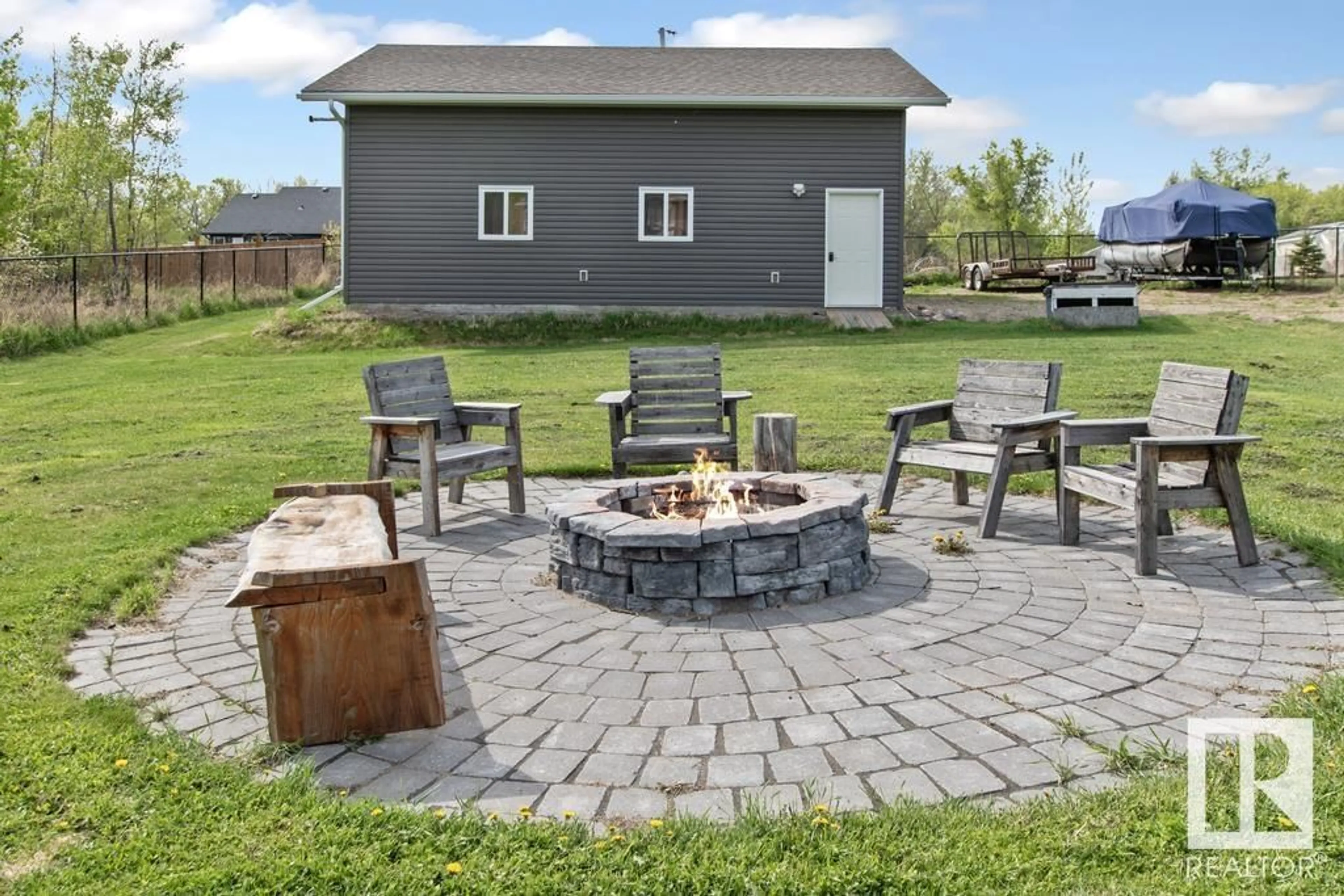 Patio, street for 403 46410 TWP RD ROAD, Rural Bonnyville M.D. Alberta T9N2J6