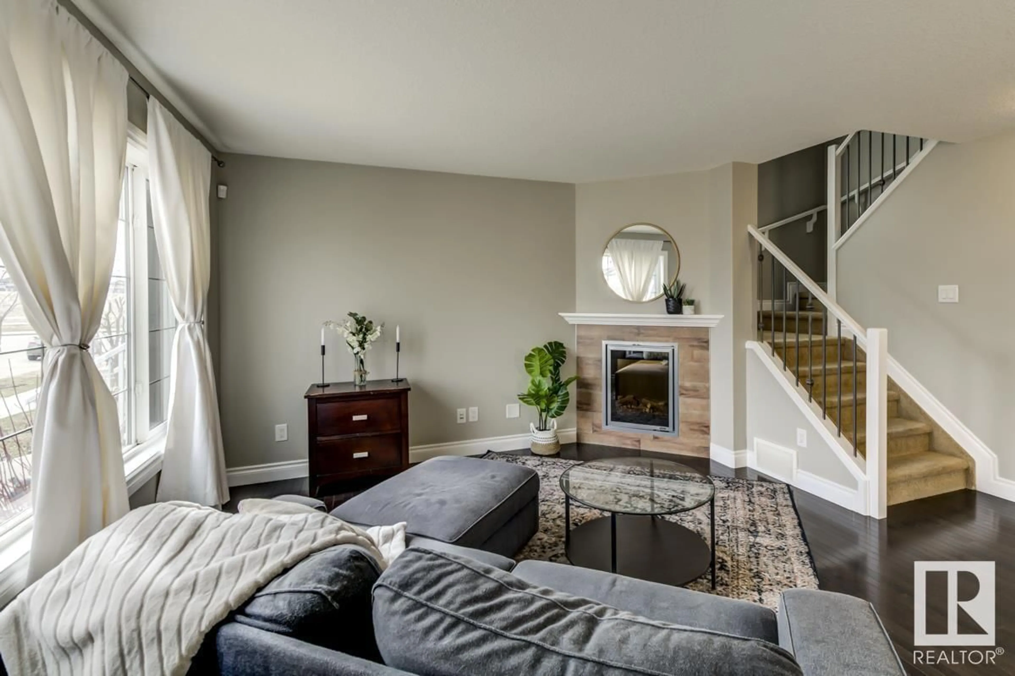 Living room with furniture, unknown for 1856 30 ST NW, Edmonton Alberta T6T0N6