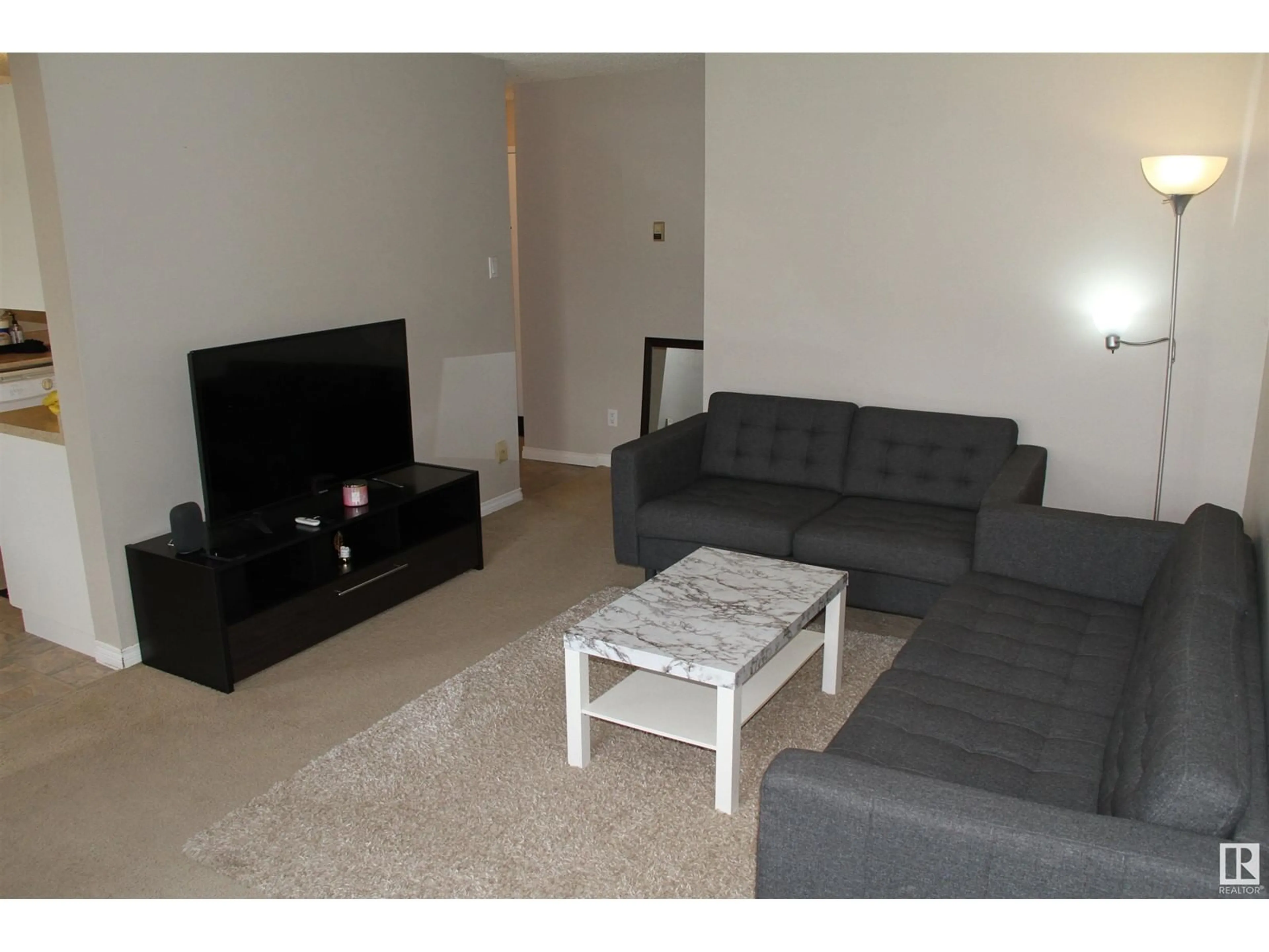 Living room with furniture, unknown for 105 - 237 WOODVALE W, Edmonton Alberta T6L1E5