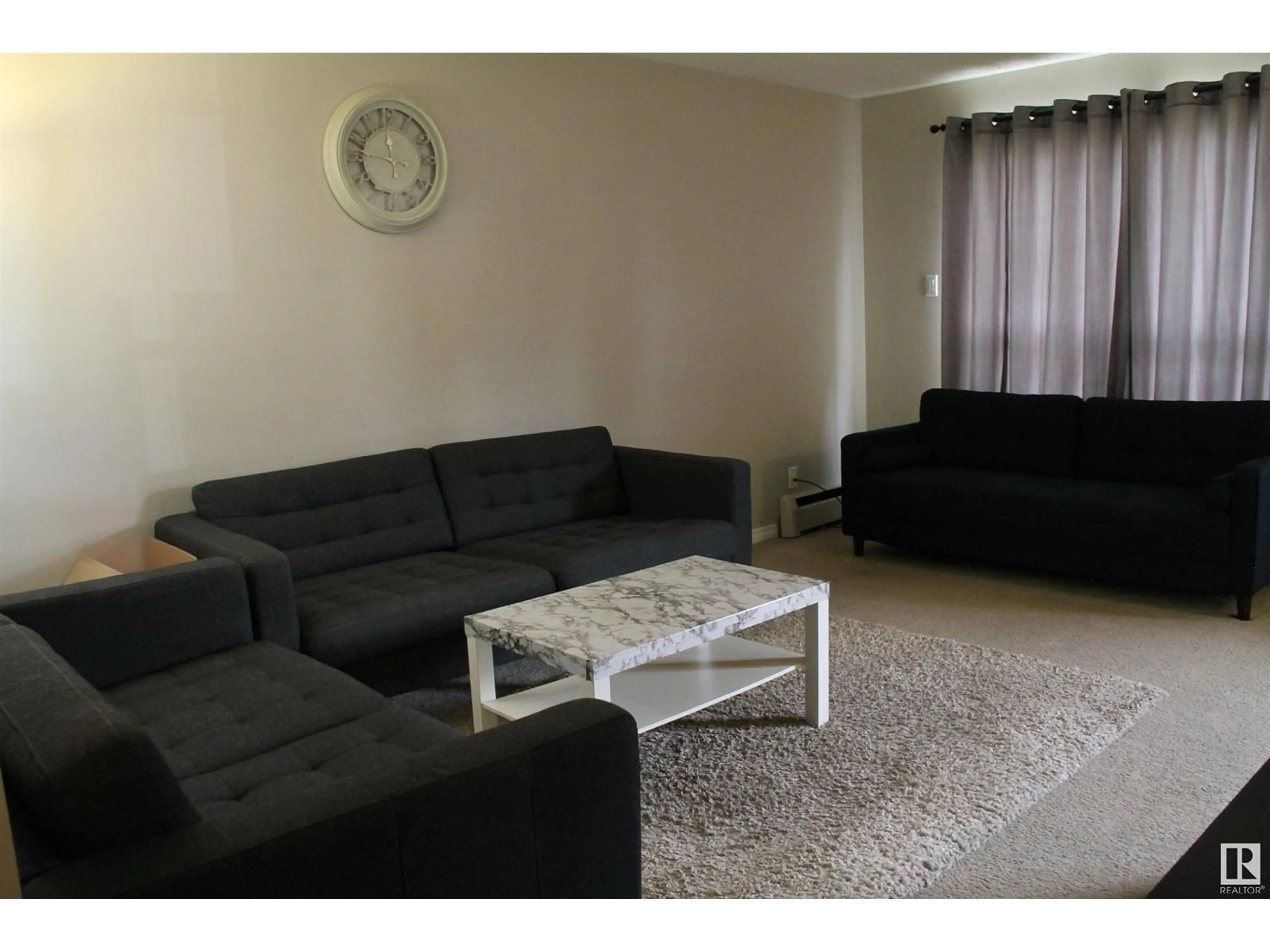 Living room with furniture, unknown for 105 - 237 WOODVALE W, Edmonton Alberta T6L1E5