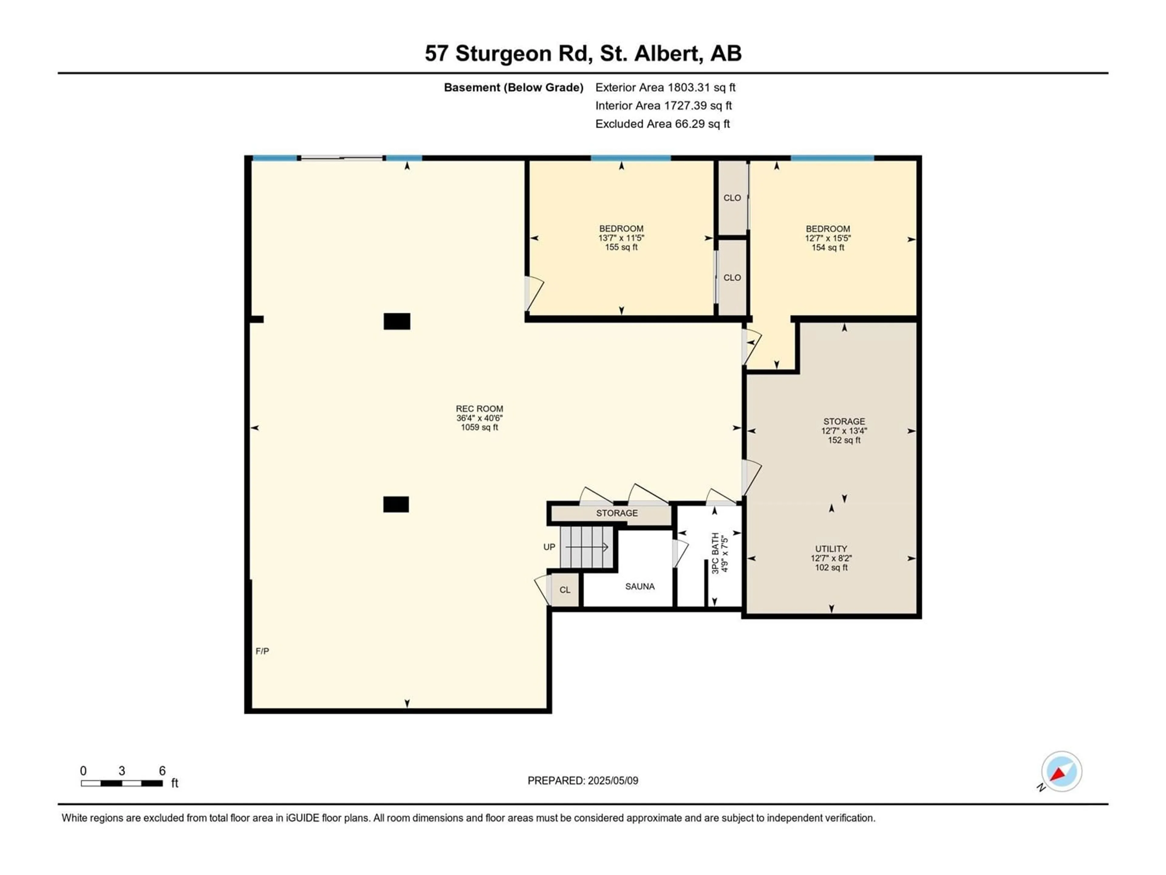 Floor plan for 57 STURGEON RD, St. Albert Alberta T8N0E8