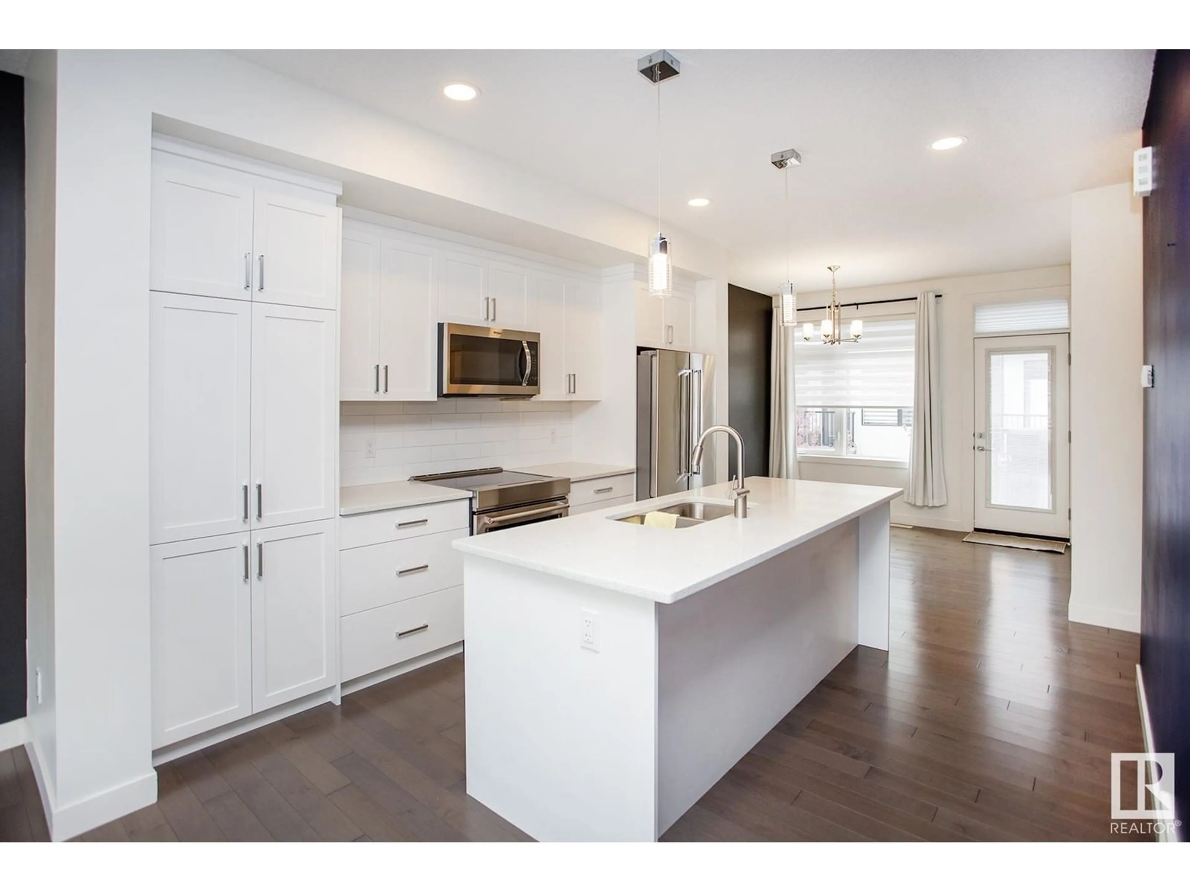 Open concept kitchen, unknown for #3 - 15530 90 AV, Edmonton Alberta T5R1Y7