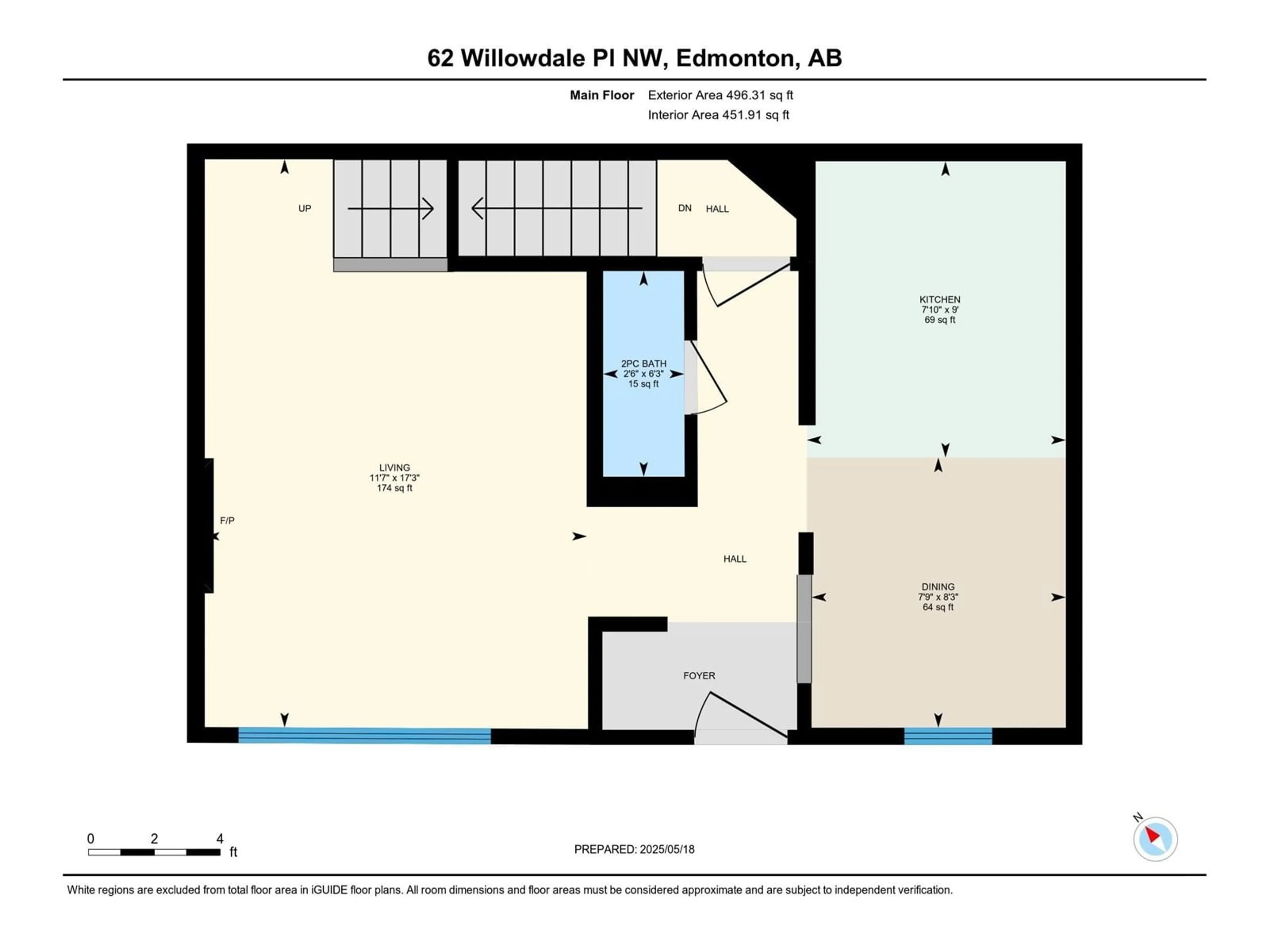 Floor plan for 62 WILLOWDALE PL, Edmonton Alberta T5T1Z4