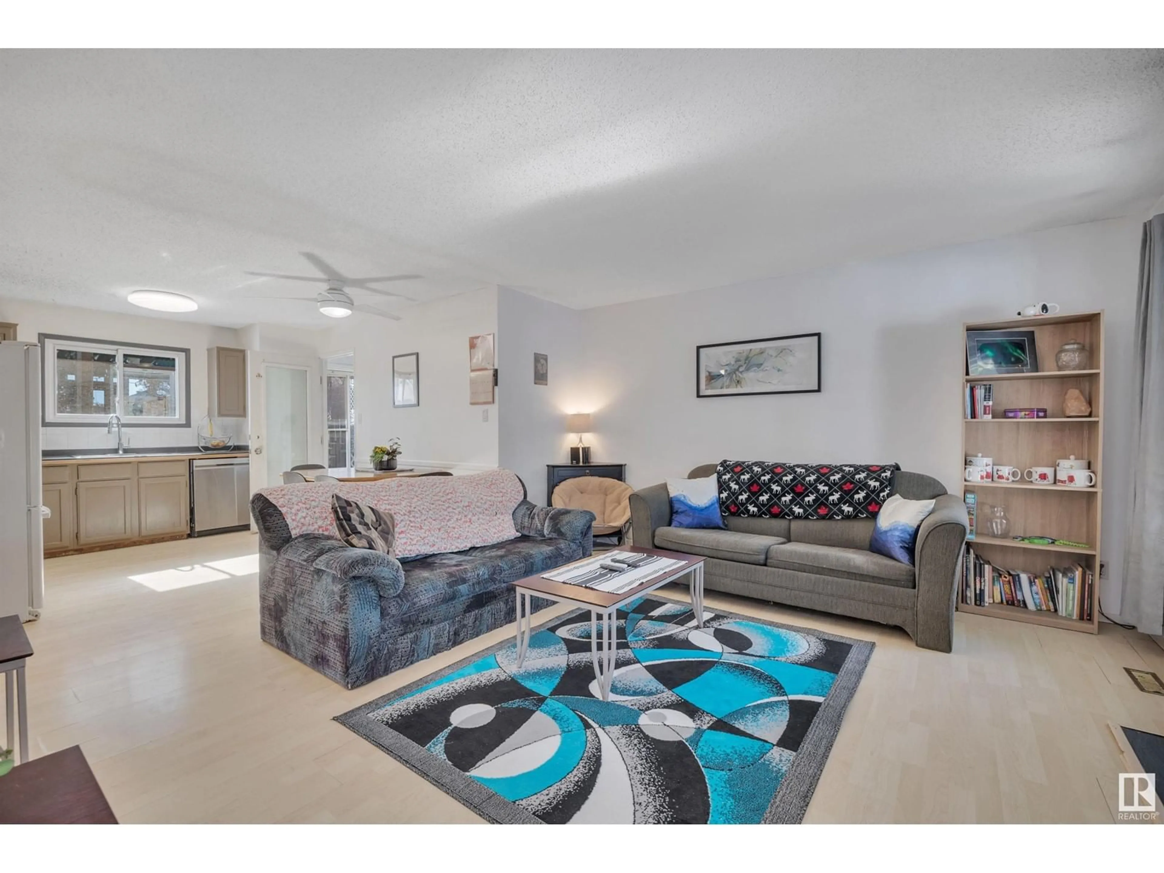 Living room with furniture, unknown for 1931 145A AV, Edmonton Alberta T5Y1S9