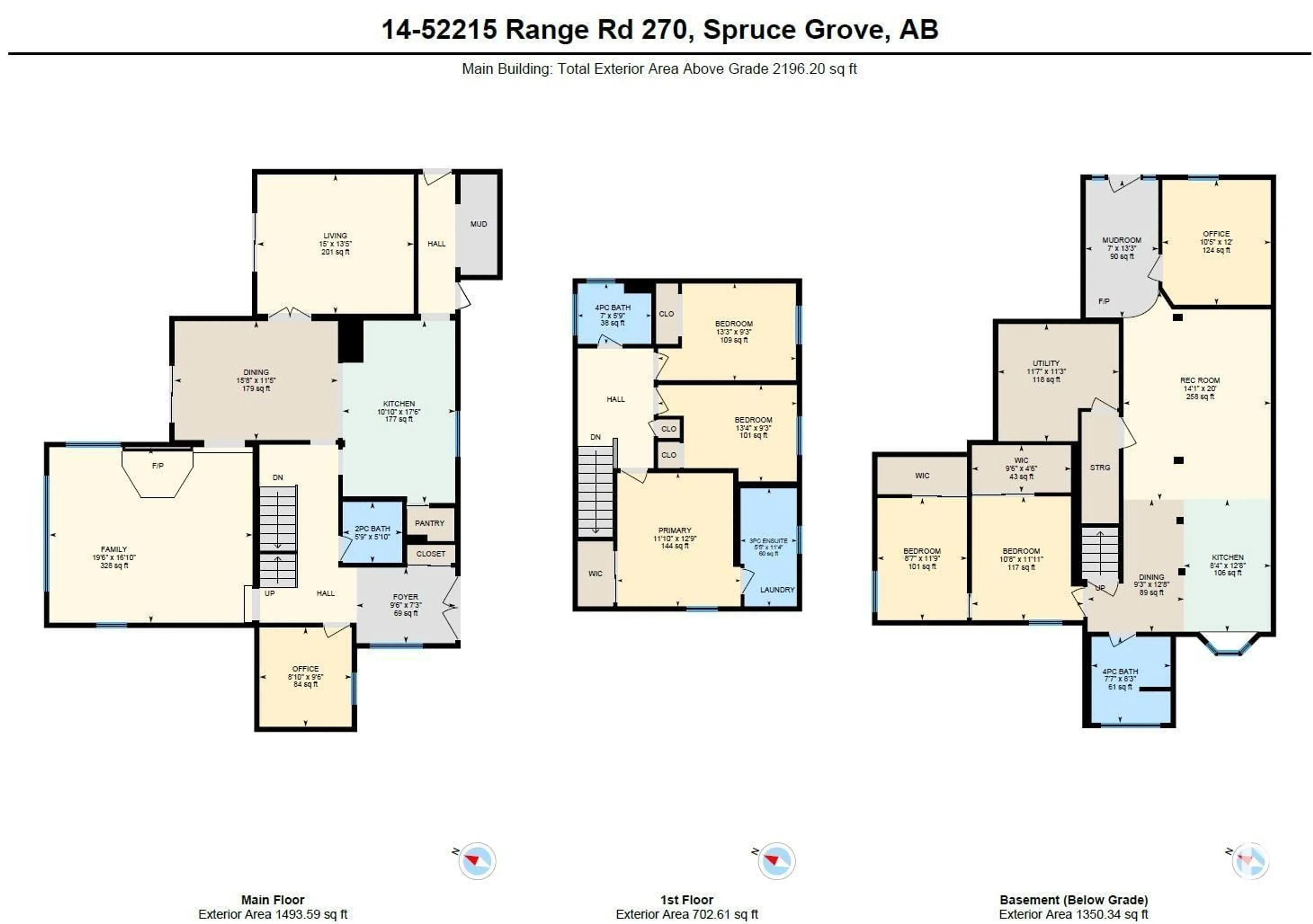 Floor plan for 14 - 52215 RGE ROAD 270, Rural Parkland County Alberta T7X3L6