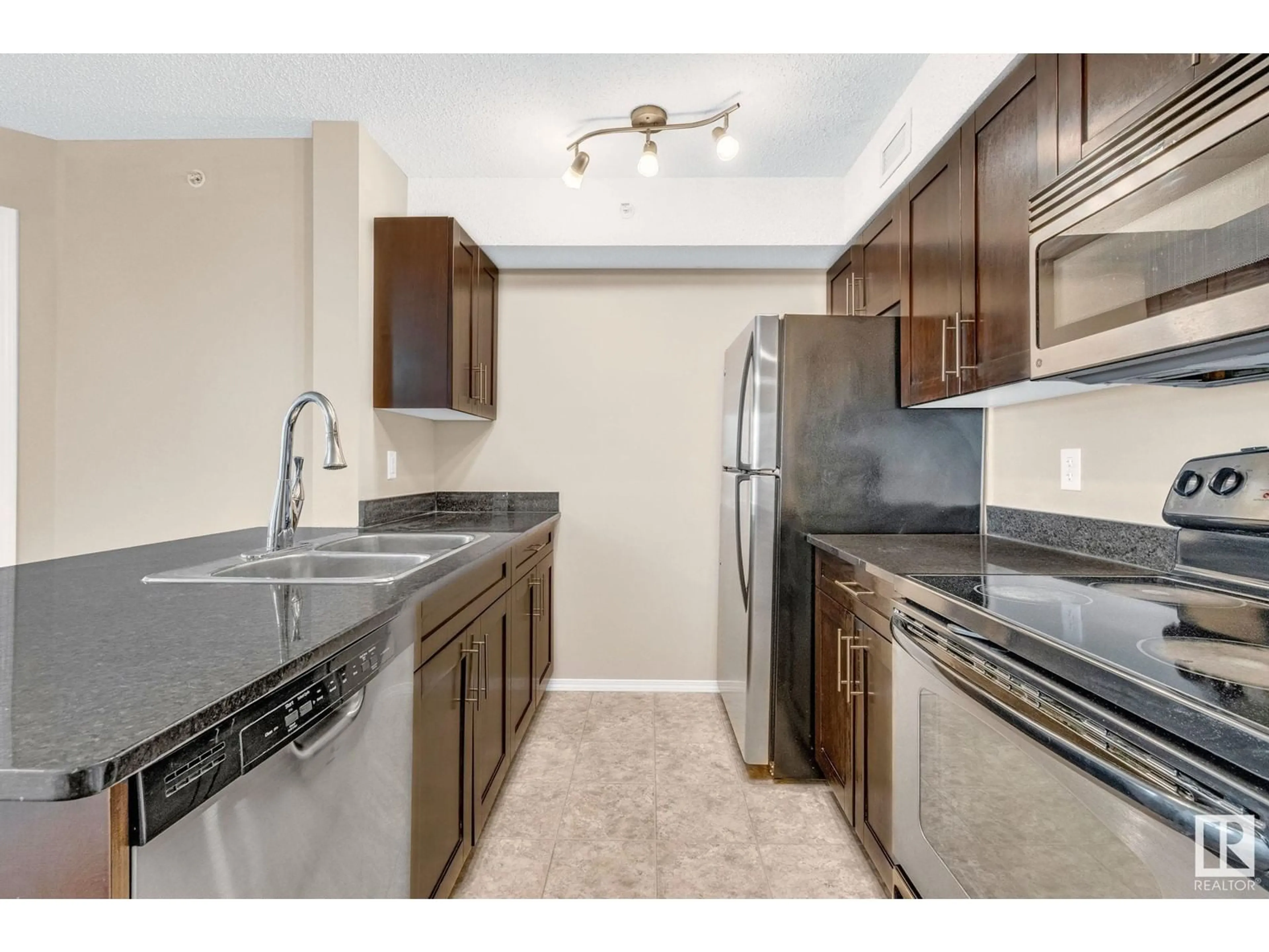 Standard kitchen, unknown for #416 - 530 WATT BV, Edmonton Alberta T6X1P7