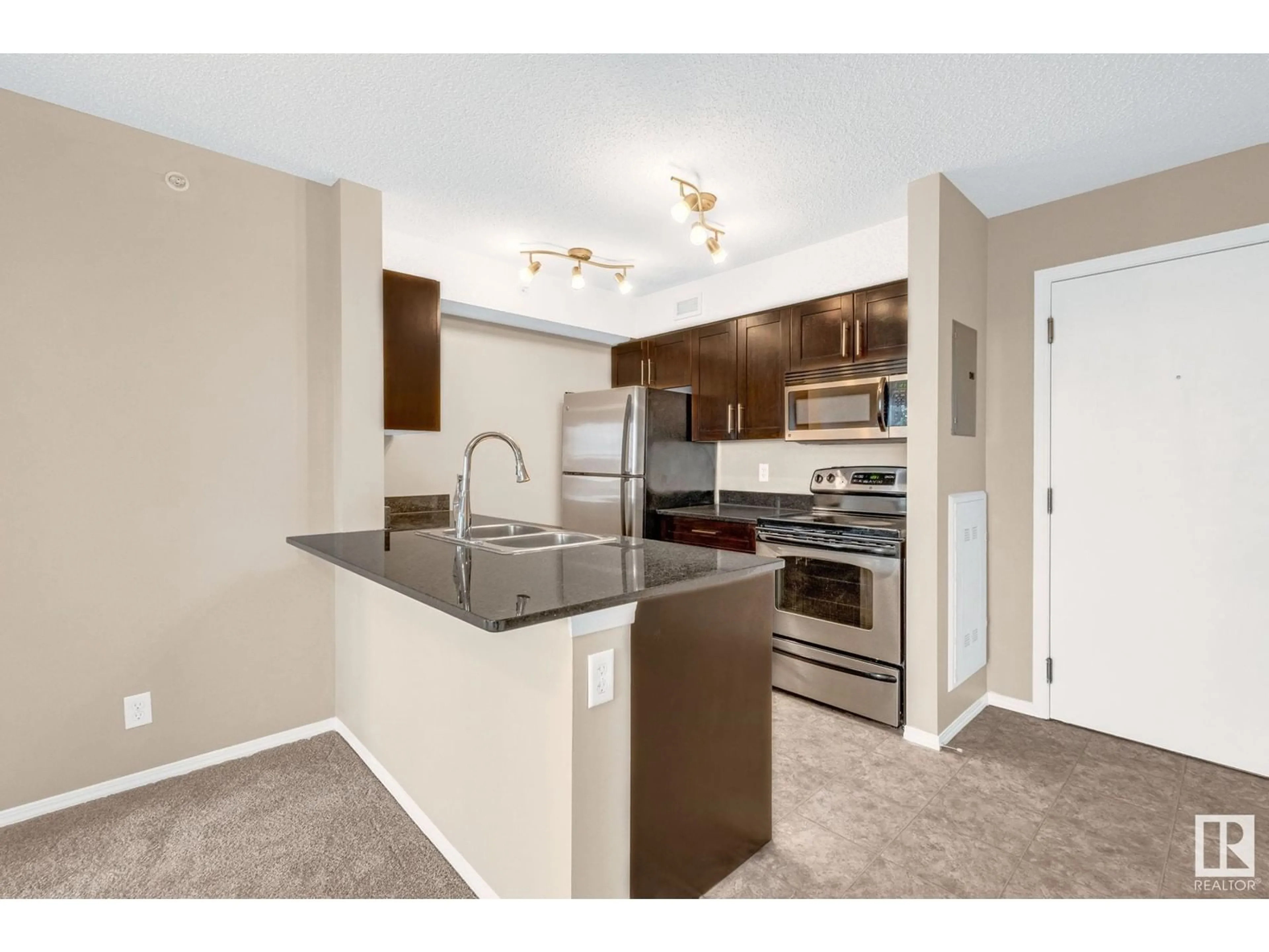 Standard kitchen, unknown for #416 - 530 WATT BV, Edmonton Alberta T6X1P7