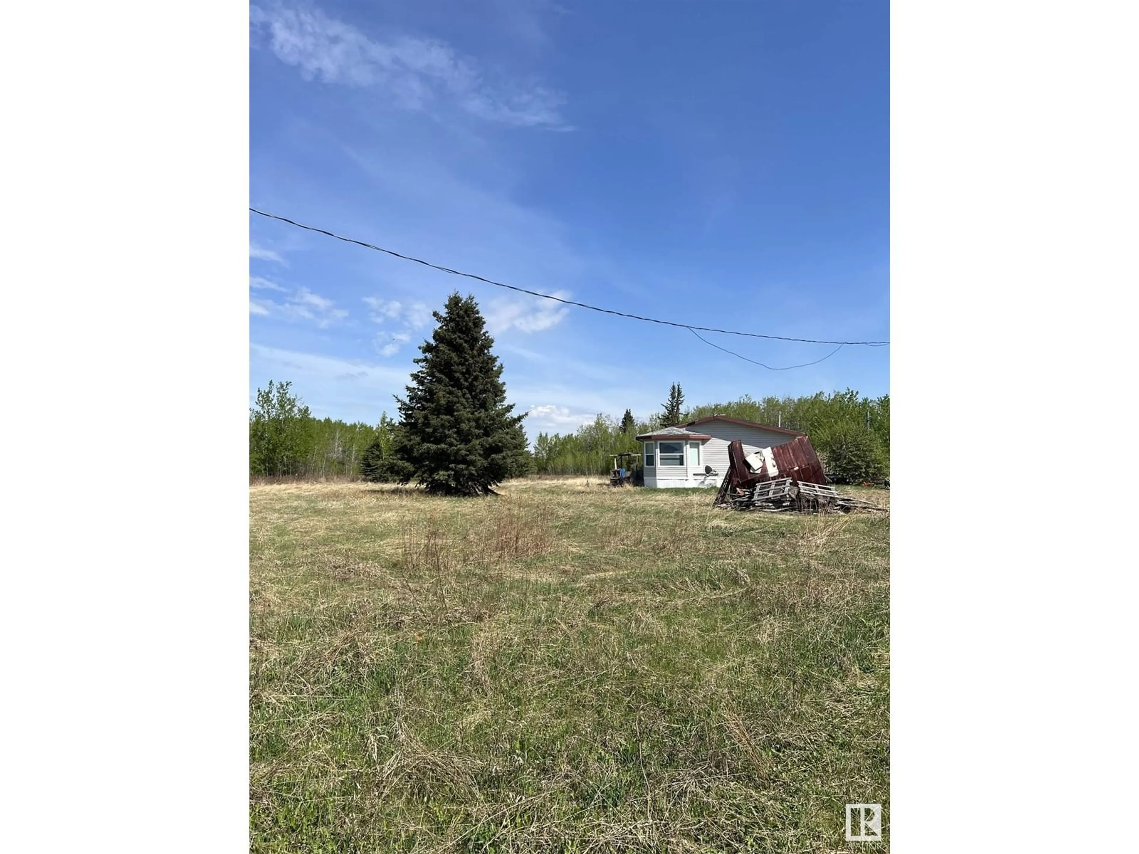 A pic from outside/outdoor area/front of a property/back of a property/a pic from drone, forest/trees view for 14323 TOWNSHIP 592, Rural Smoky Lake County Alberta T0A3L0
