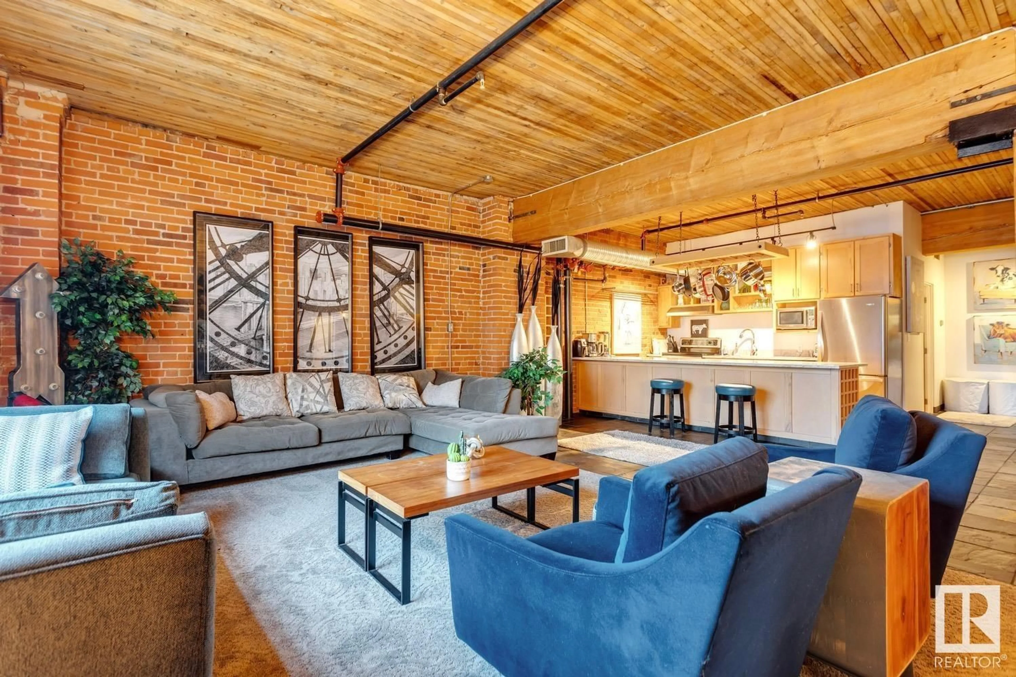 Living room with furniture, unknown for #307 - 10301 109 ST, Edmonton Alberta T5J1N4