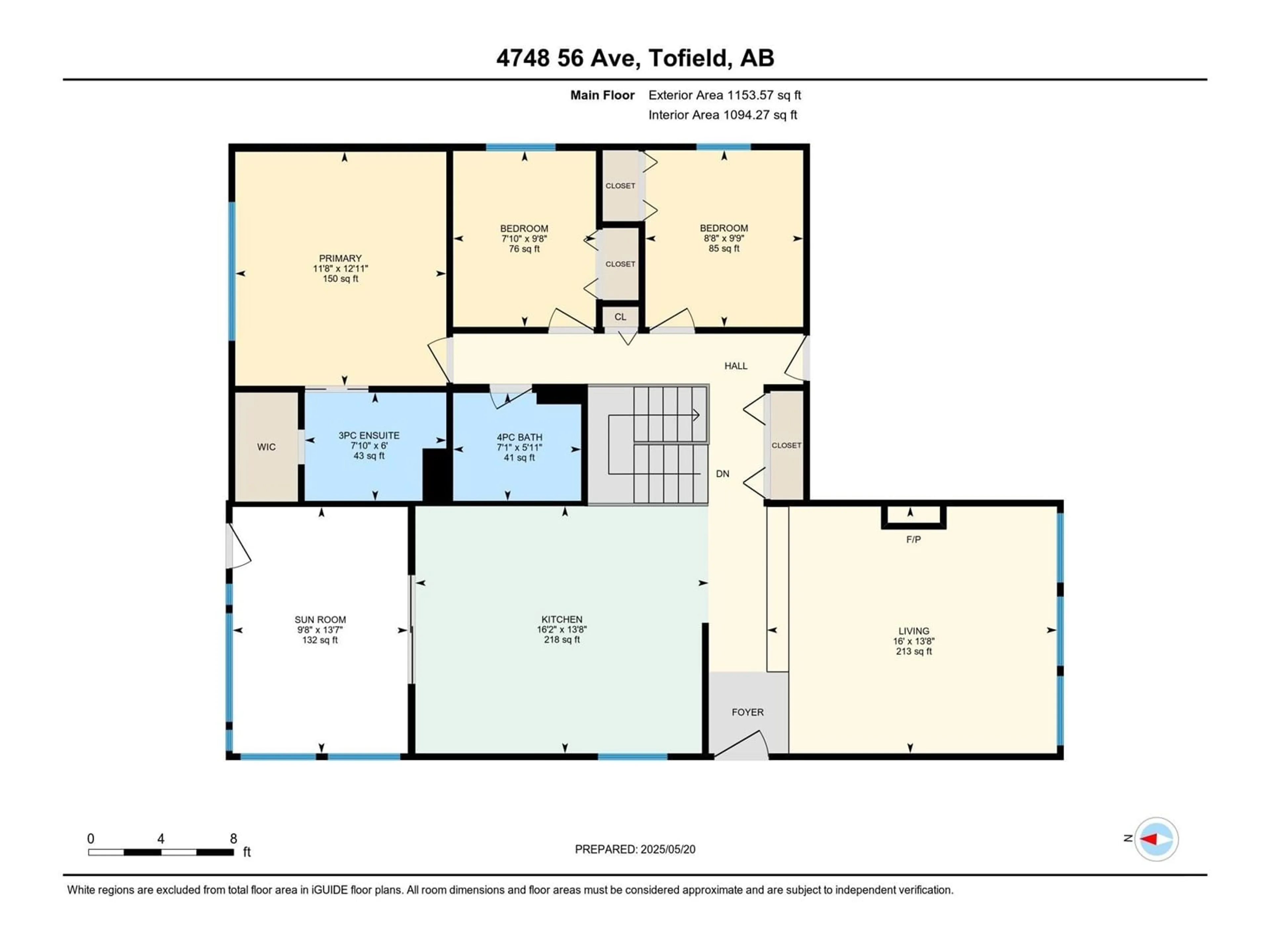 Floor plan for 4748 56 AVE, Tofield Alberta T0B4J0