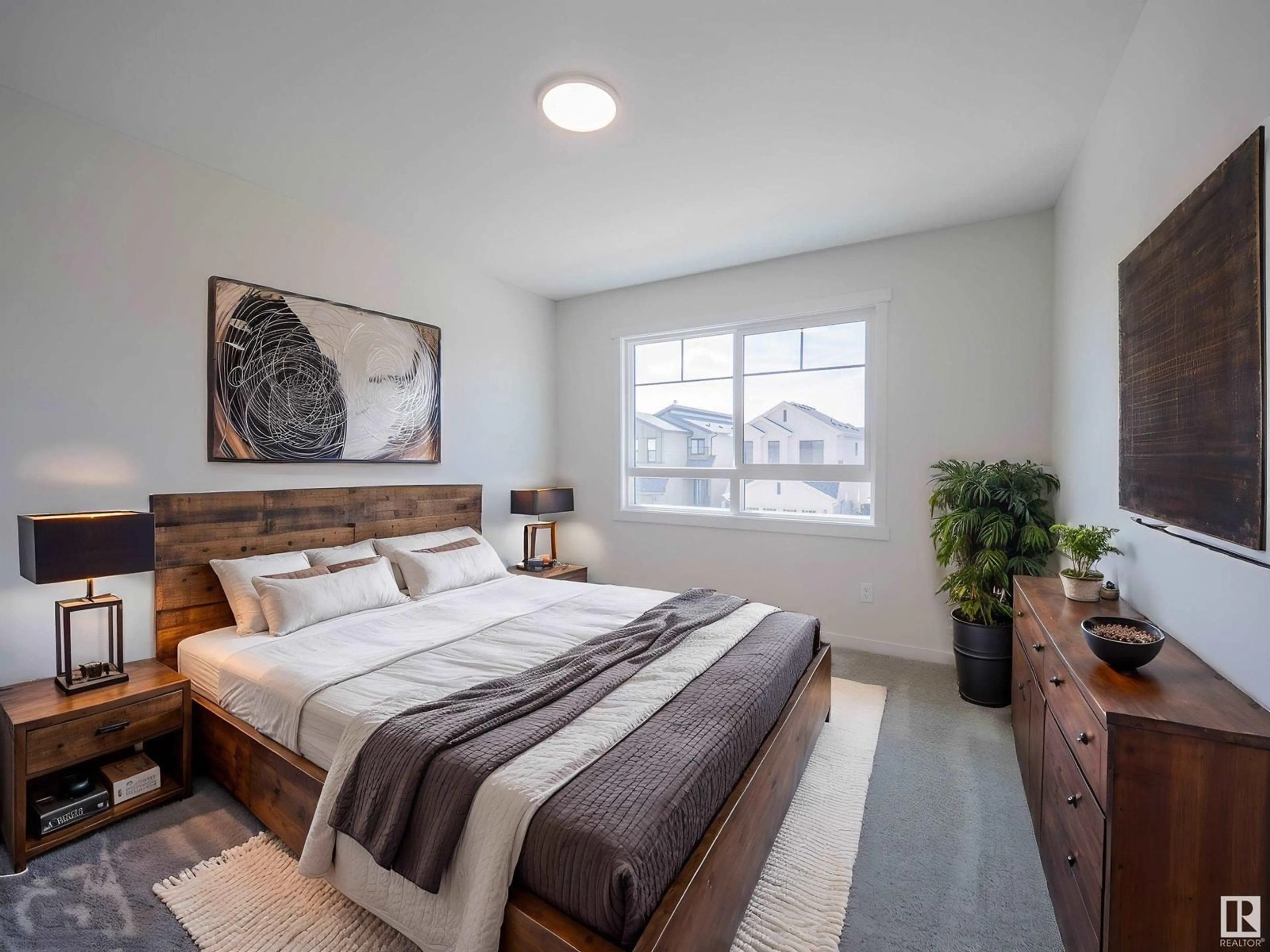 Bedroom with bed, unknown for 9331 227 ST, Edmonton Alberta T5T7V7