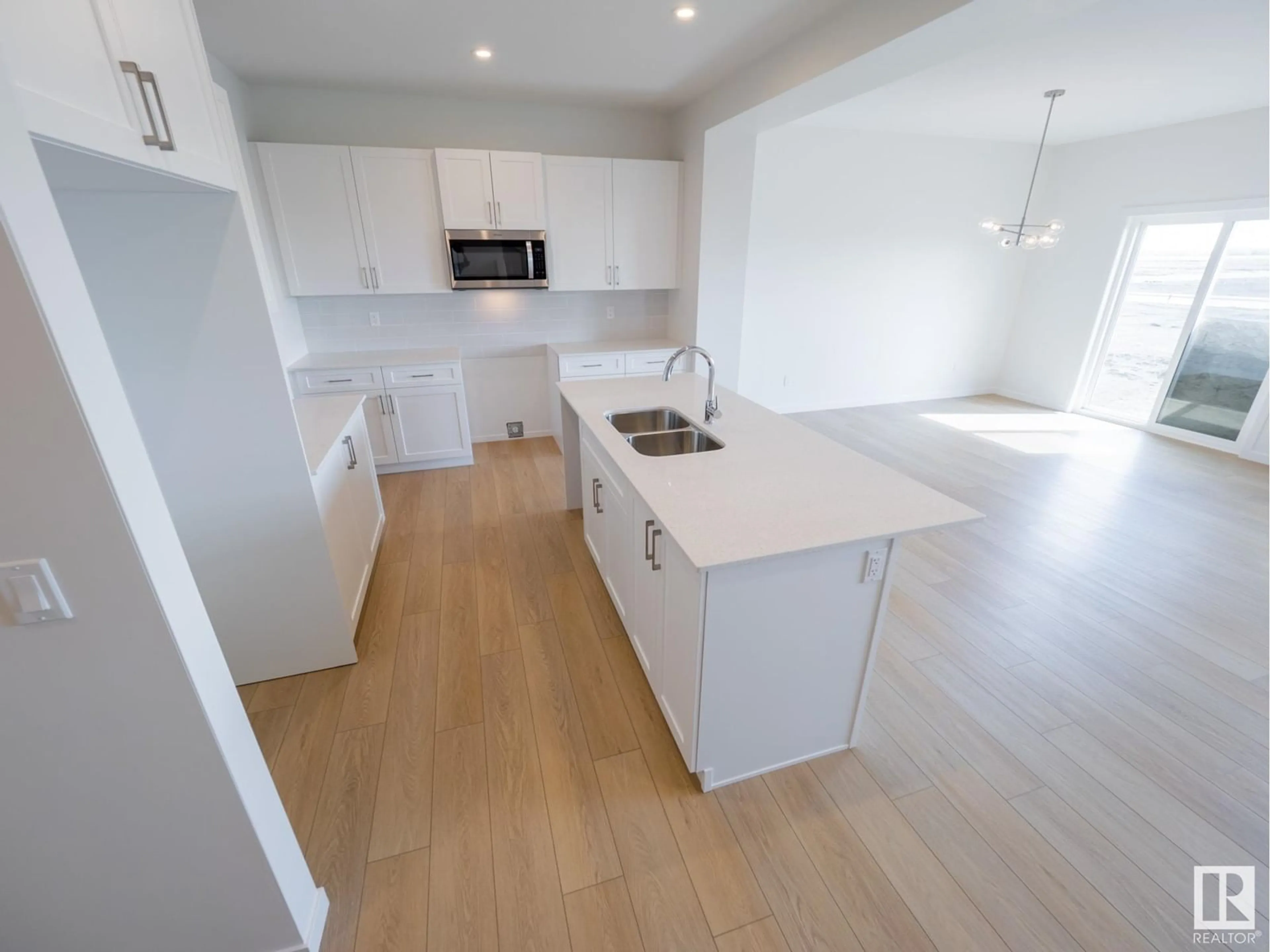 Open concept kitchen, unknown for NW - 2256 194 ST, Edmonton Alberta T6M3B7