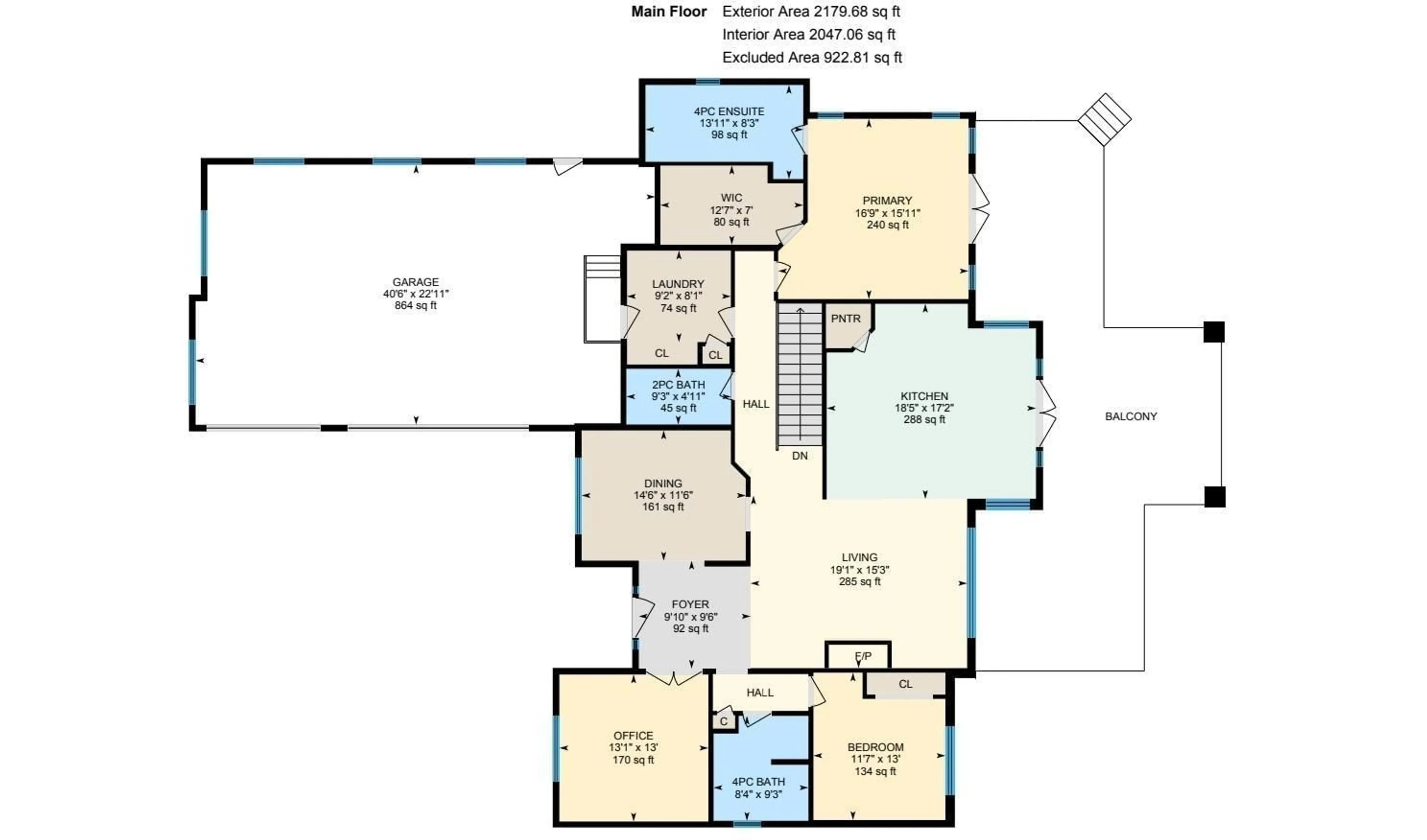 Floor plan for 98 LANCASTER CR, St. Albert Alberta T8N2N8