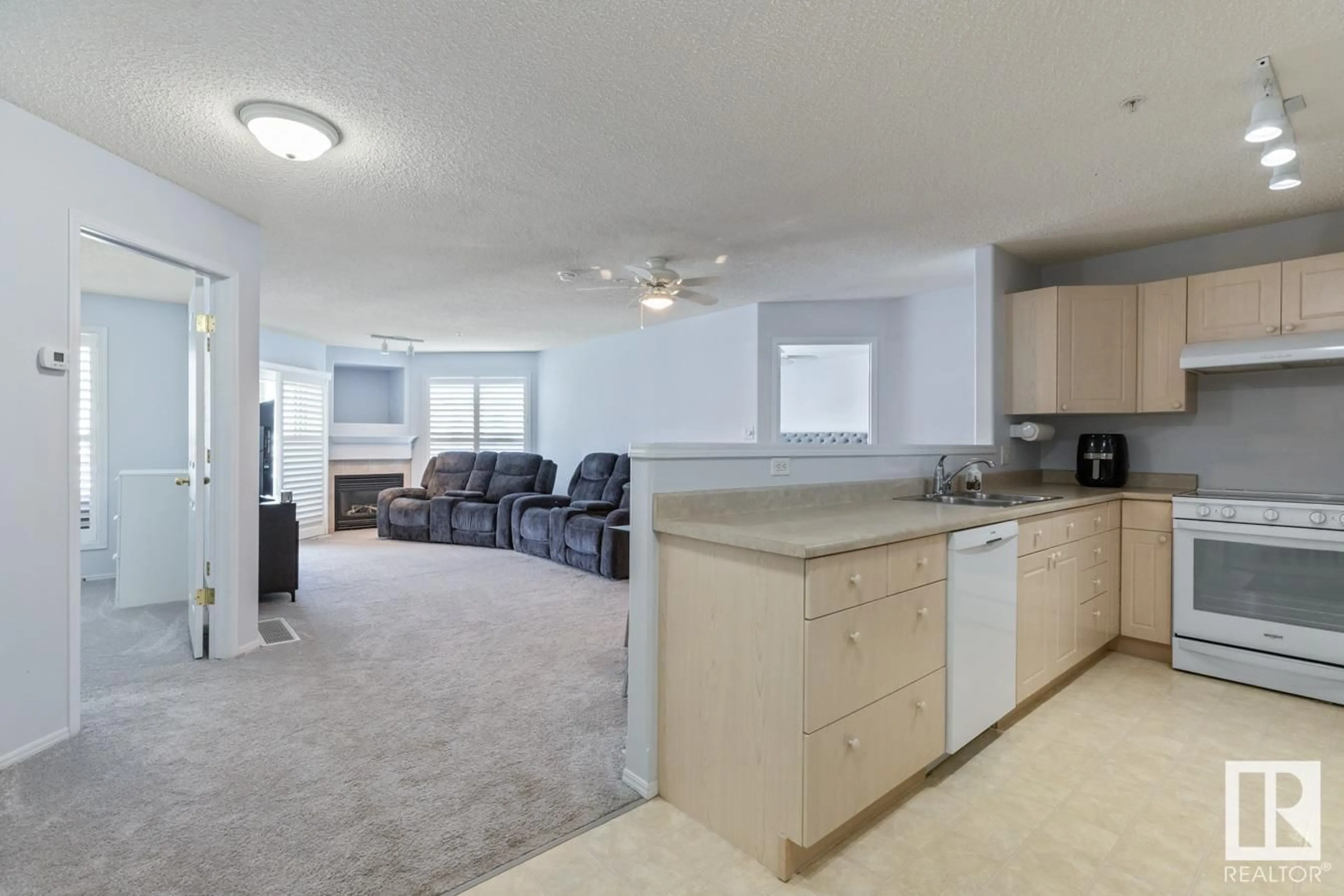 Open concept kitchen, unknown for 401 - 10221 111 ST NW, Edmonton Alberta T5K2W5