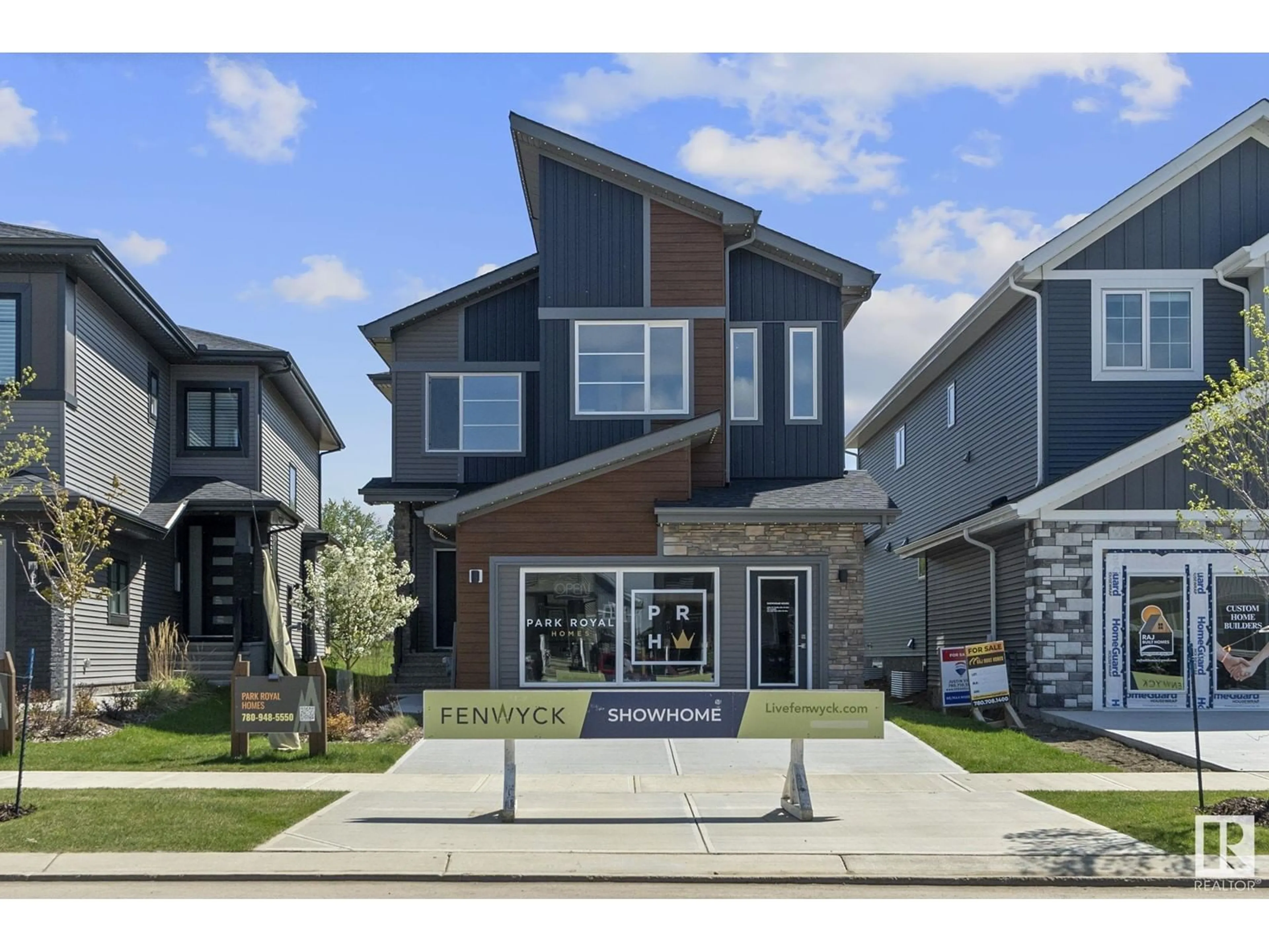 Home with vinyl exterior material, street for 64 FENWYCK BV, Spruce Grove Alberta T7X3G5
