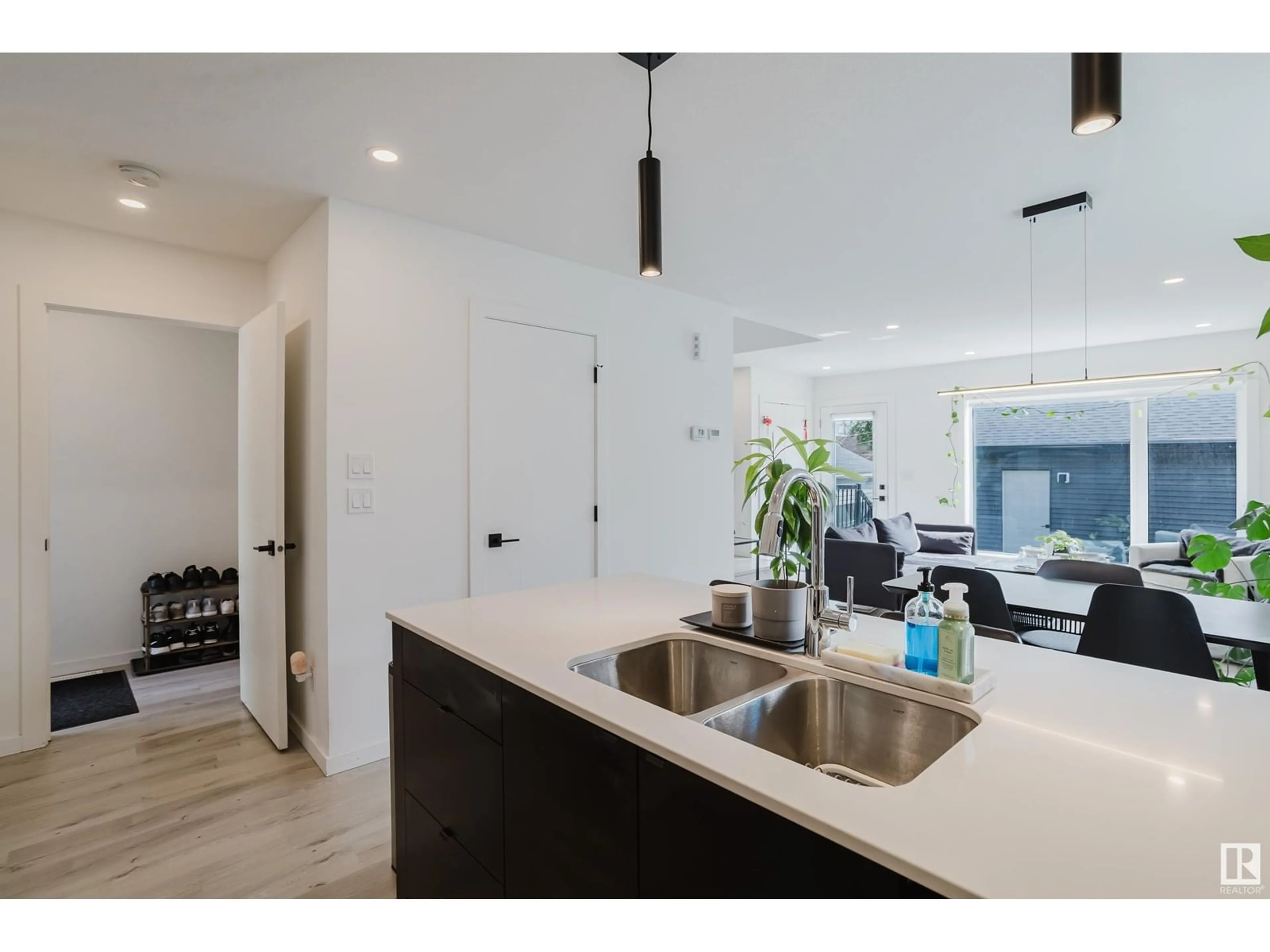 Open concept kitchen, unknown for NW - 11543 83 ST, Edmonton Alberta T5B2Y6