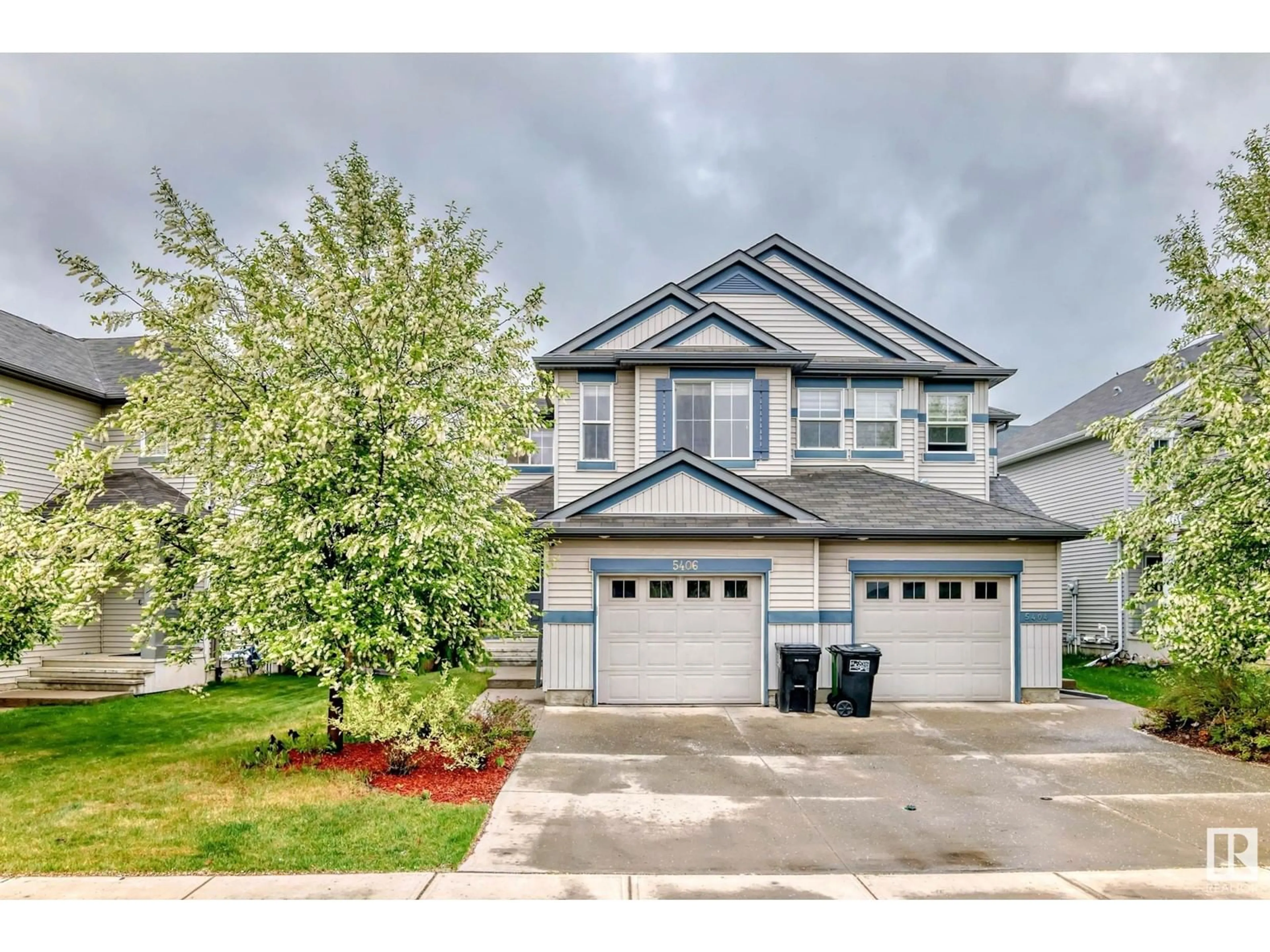 A pic from outside/outdoor area/front of a property/back of a property/a pic from drone, street for SW - 5406 14 AV, Edmonton Alberta T6X1S2
