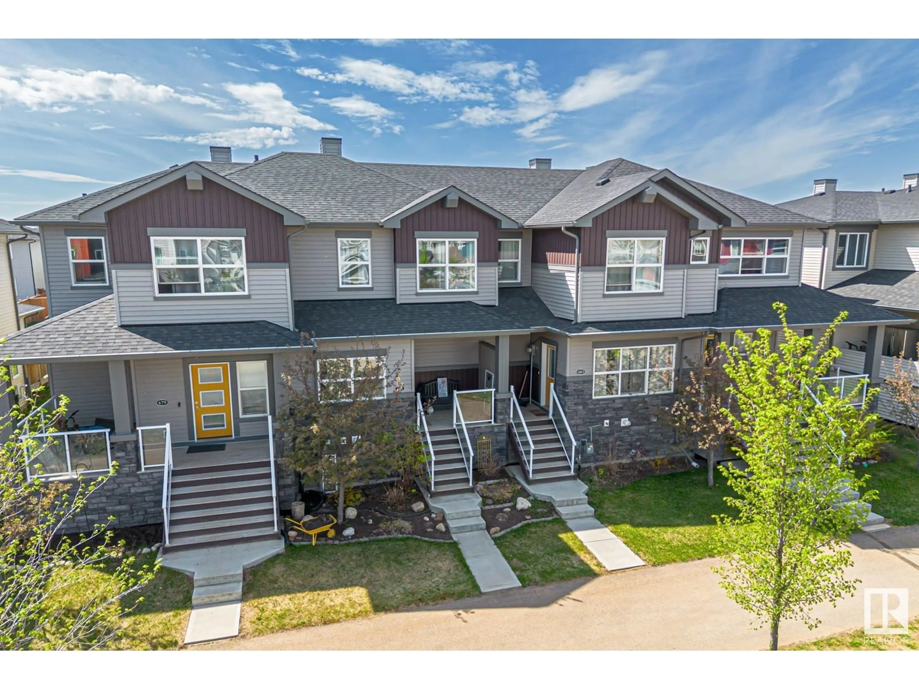 A pic from outside/outdoor area/front of a property/back of a property/a pic from drone, street for 681 BLACK STONE BV, Leduc Alberta T9E1H1