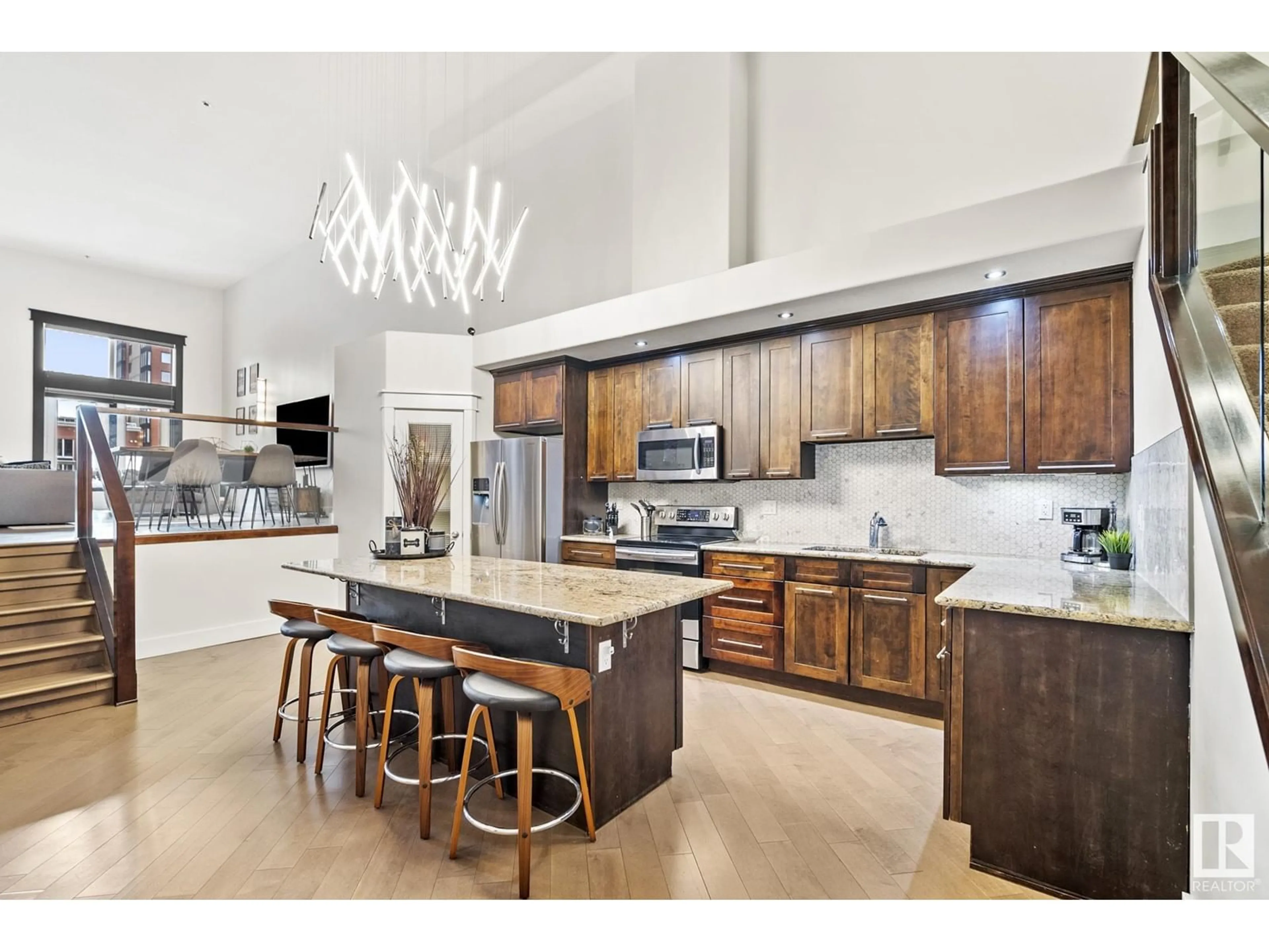 Open concept kitchen, unknown for #404 - 10154 103 ST, Edmonton Alberta T5J0X7