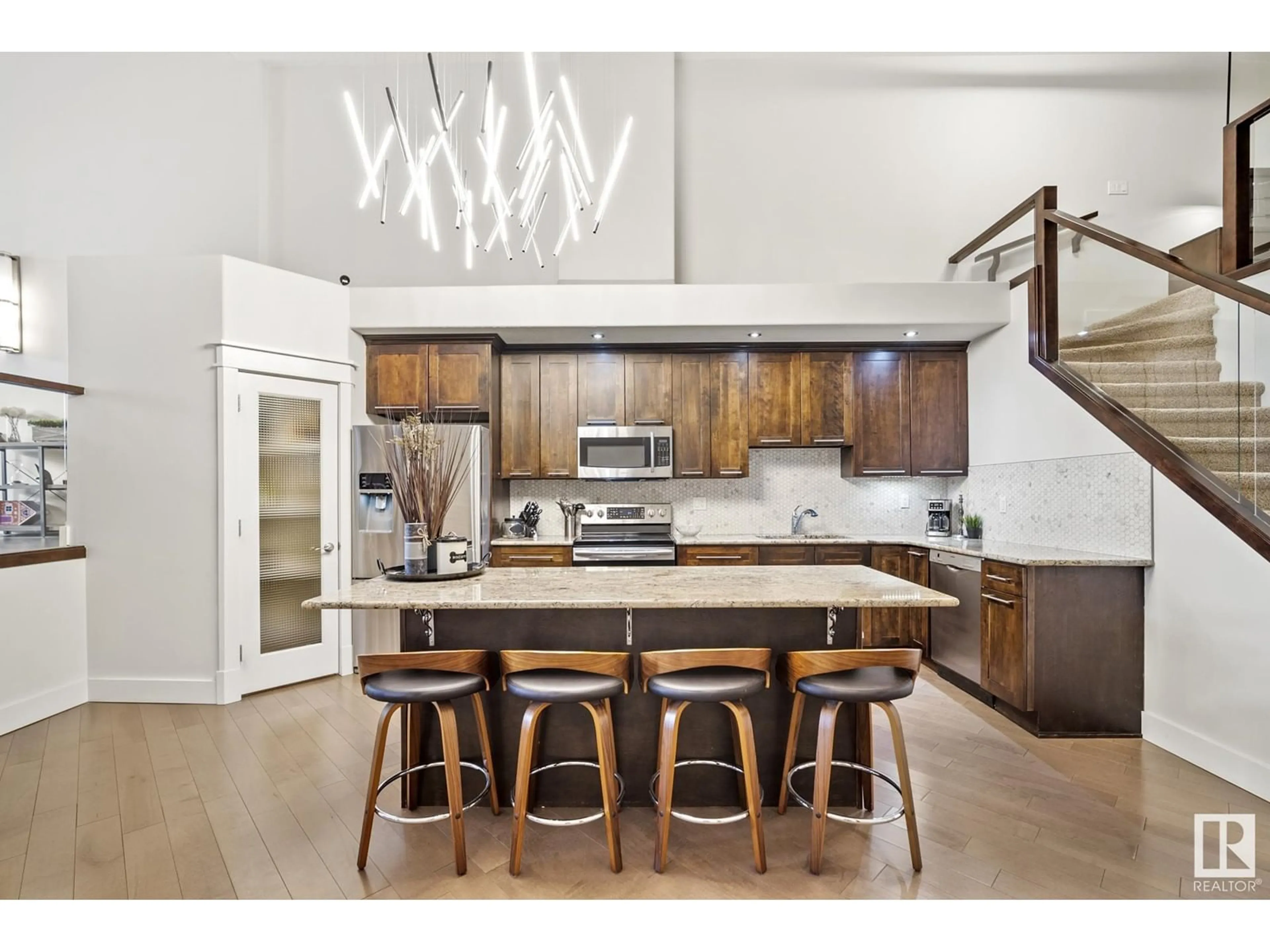 Open concept kitchen, unknown for #404 - 10154 103 ST, Edmonton Alberta T5J0X7