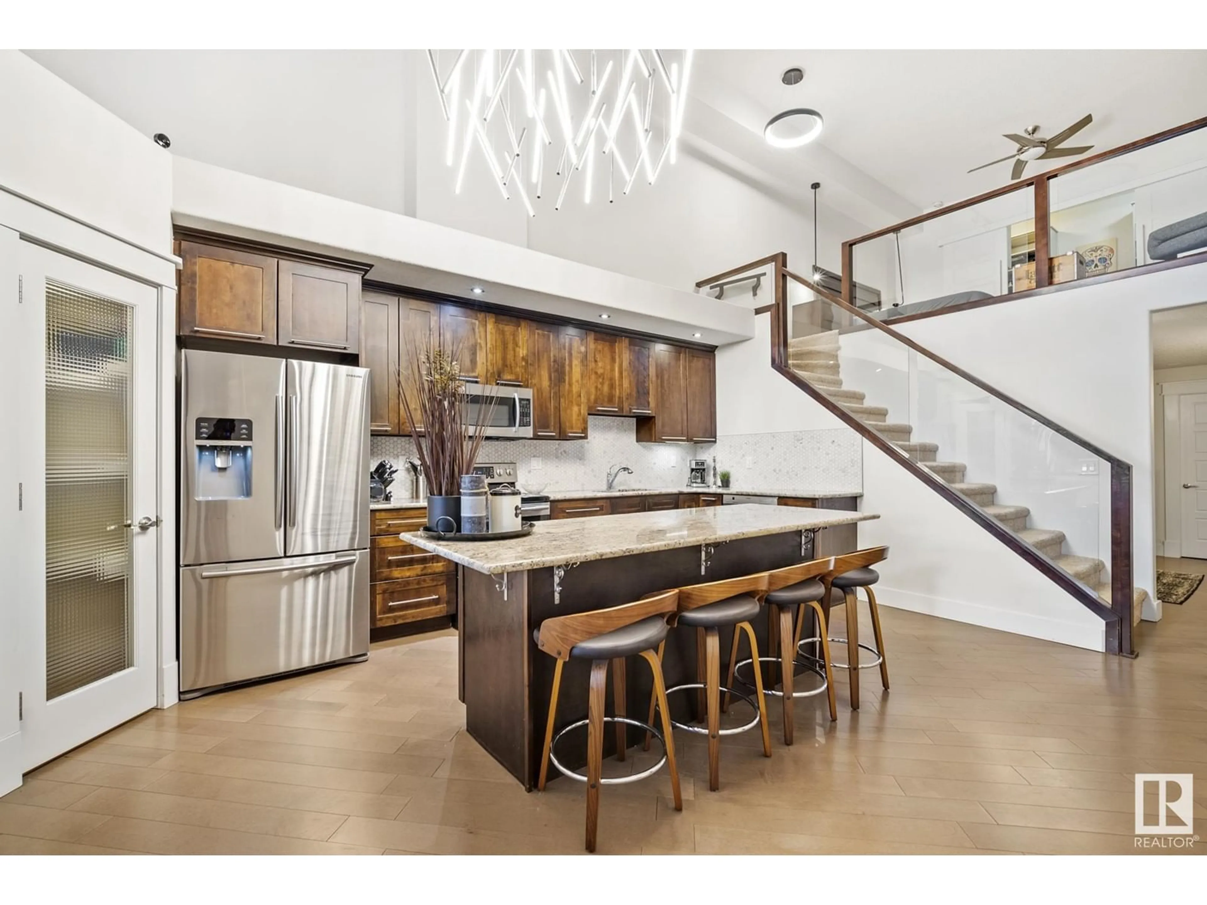 Open concept kitchen, unknown for #404 - 10154 103 ST, Edmonton Alberta T5J0X7