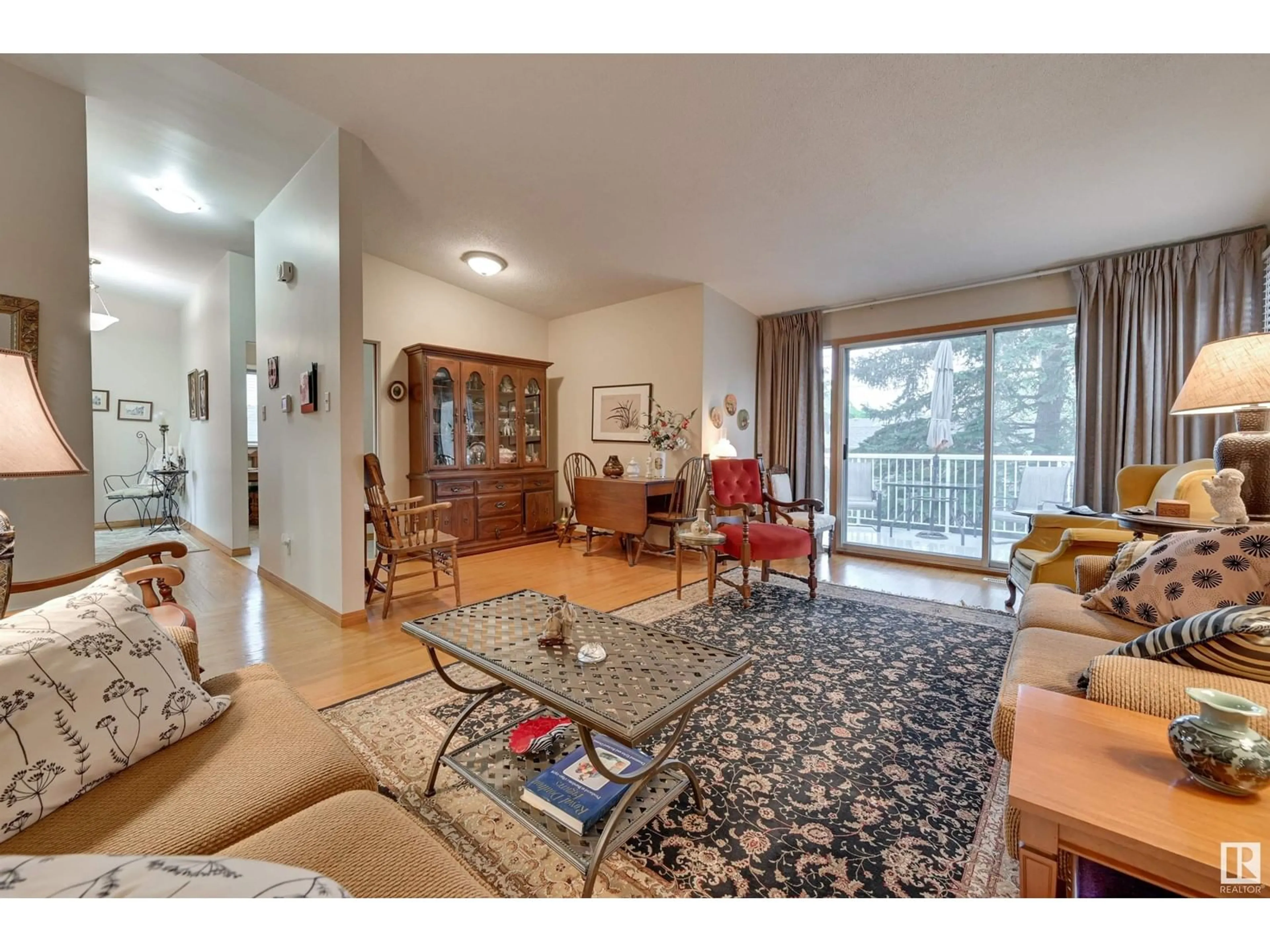 Living room with furniture, unknown for NW - 8209 150 ST, Edmonton Alberta T5R1C9