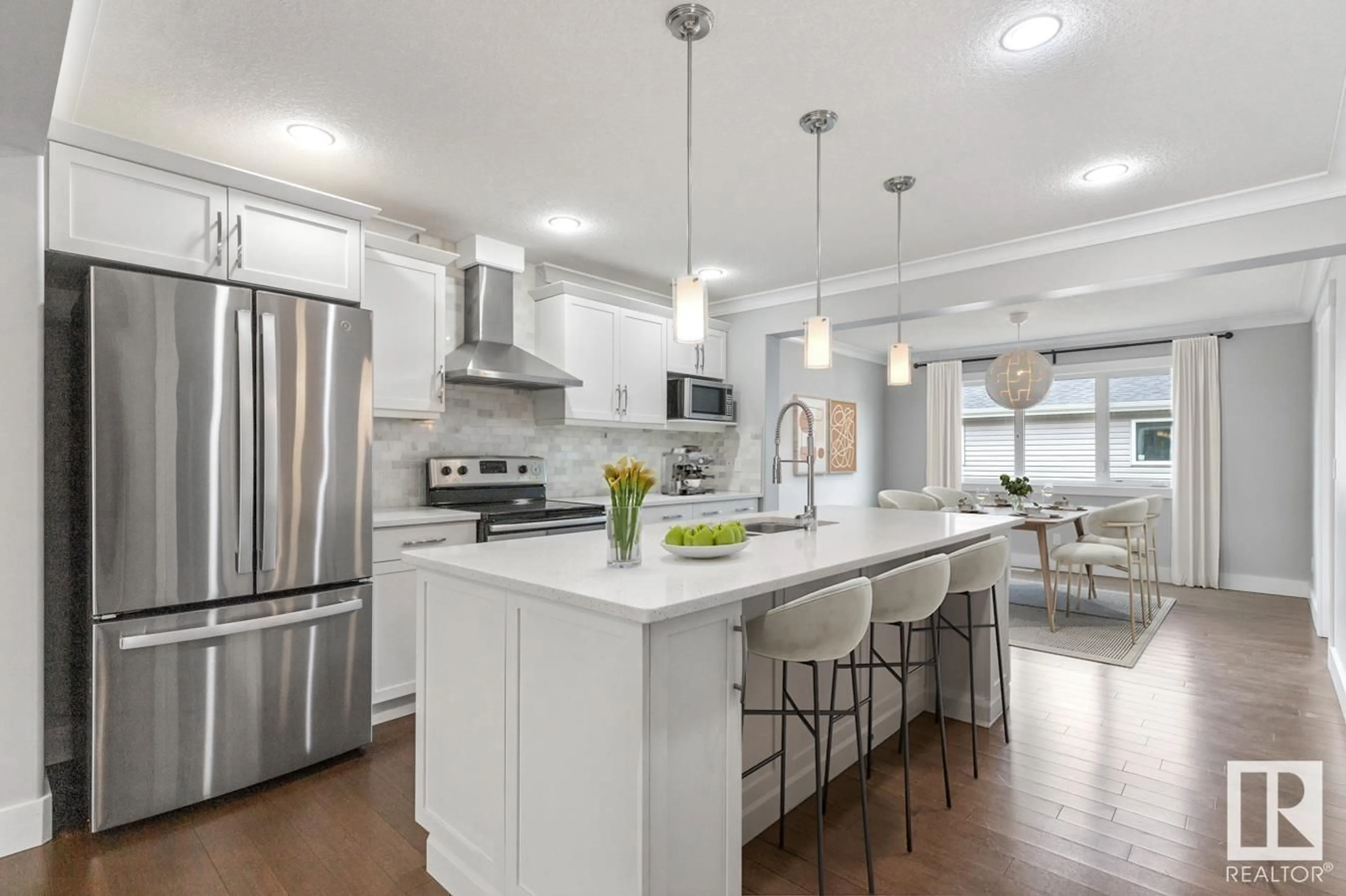 Open concept kitchen, unknown for 9618 96 ST, Edmonton Alberta T6G2V7