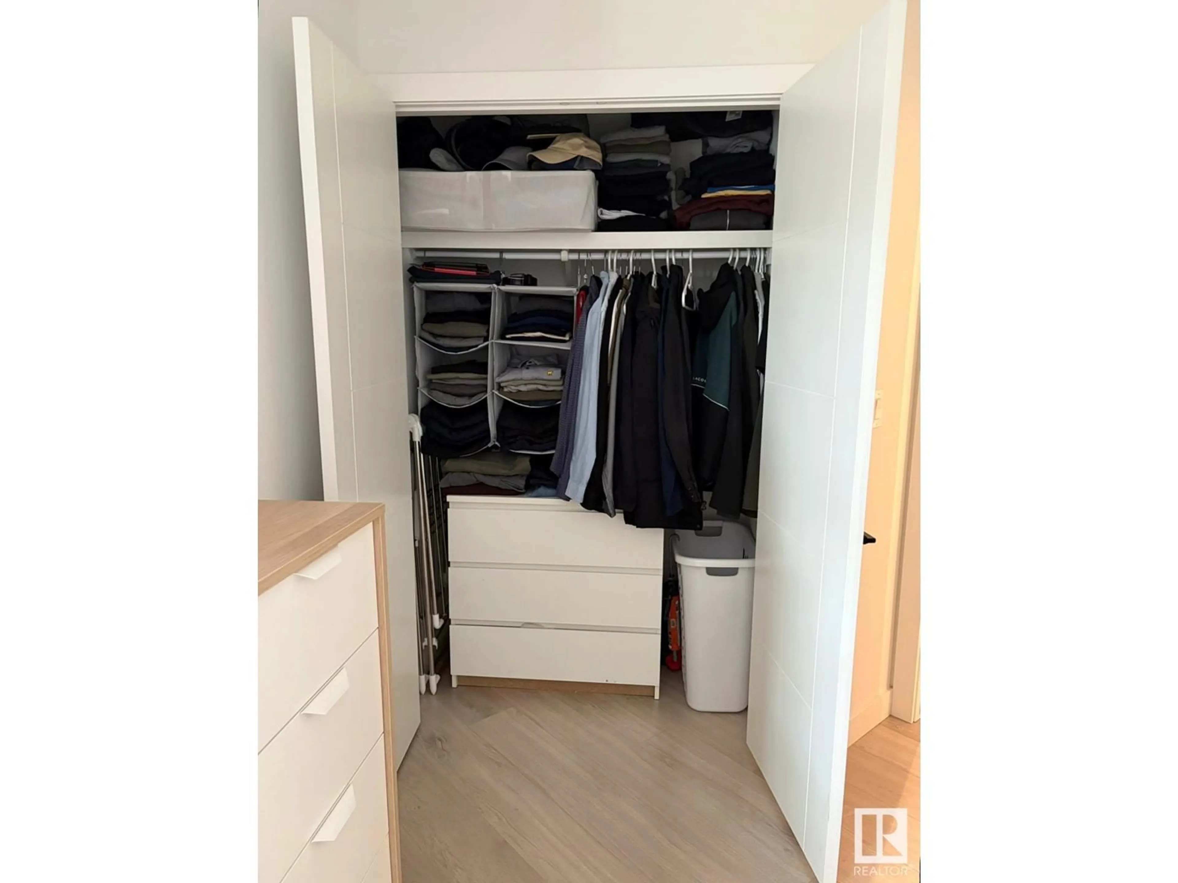 Storage room or clothes room or walk-in closet for 3 - 616 PERRON ST, St. Albert Alberta T8N5Z5
