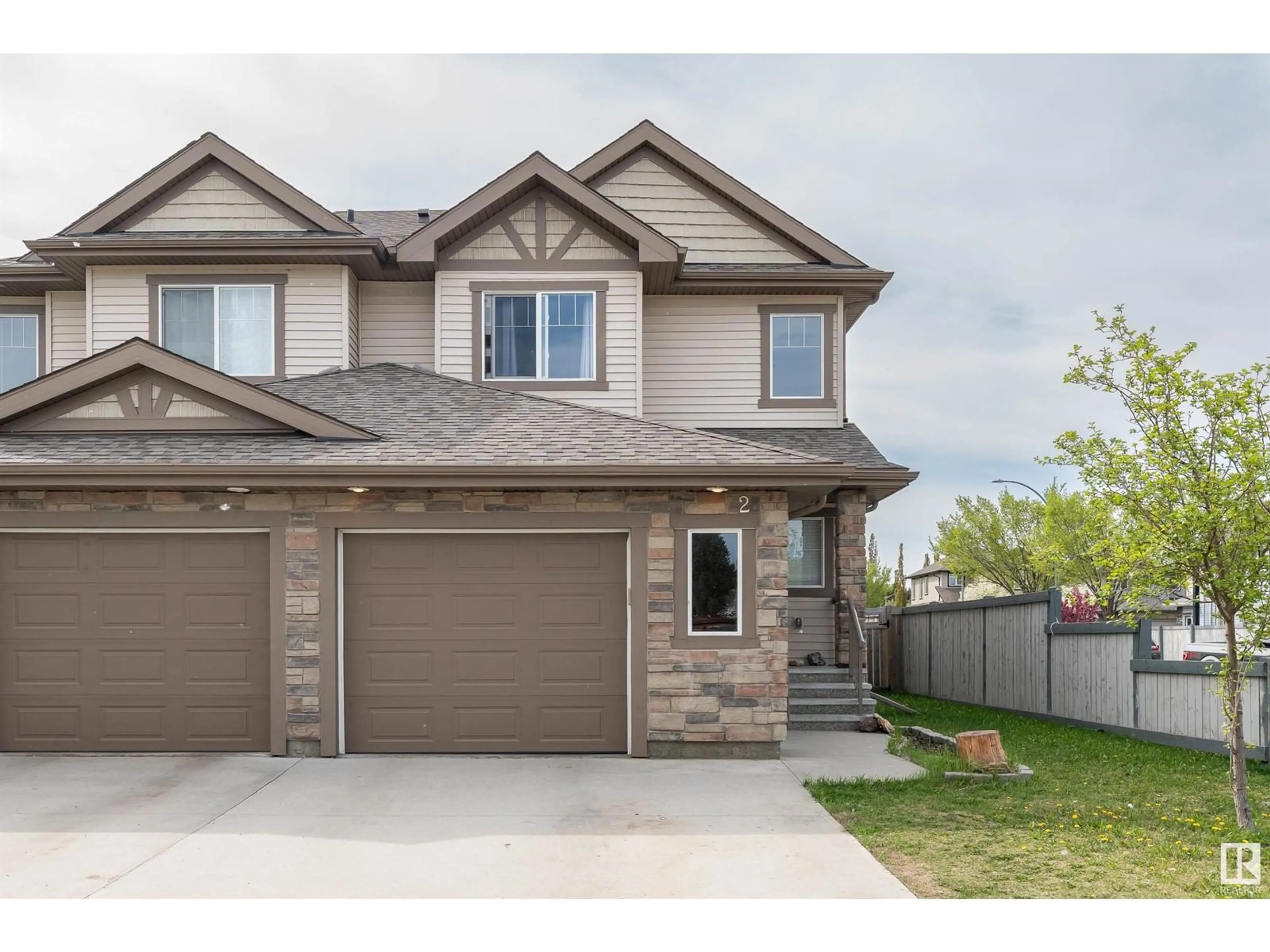 Home with brick exterior material, street for 2 AUREA BA, Spruce Grove Alberta T7X0V4