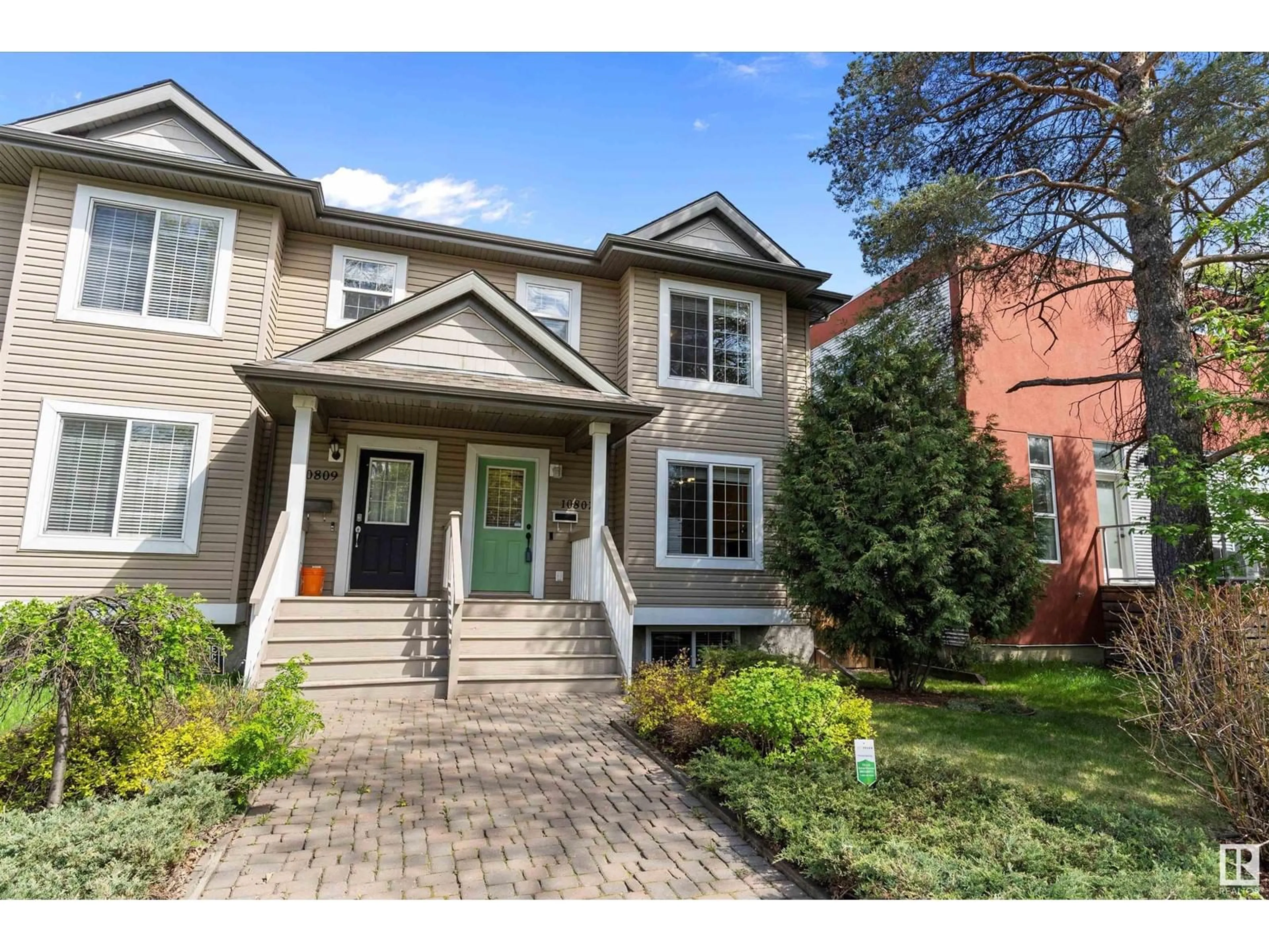 Home with brick exterior material, street for 10807 127 ST, Edmonton Alberta T5M0S6