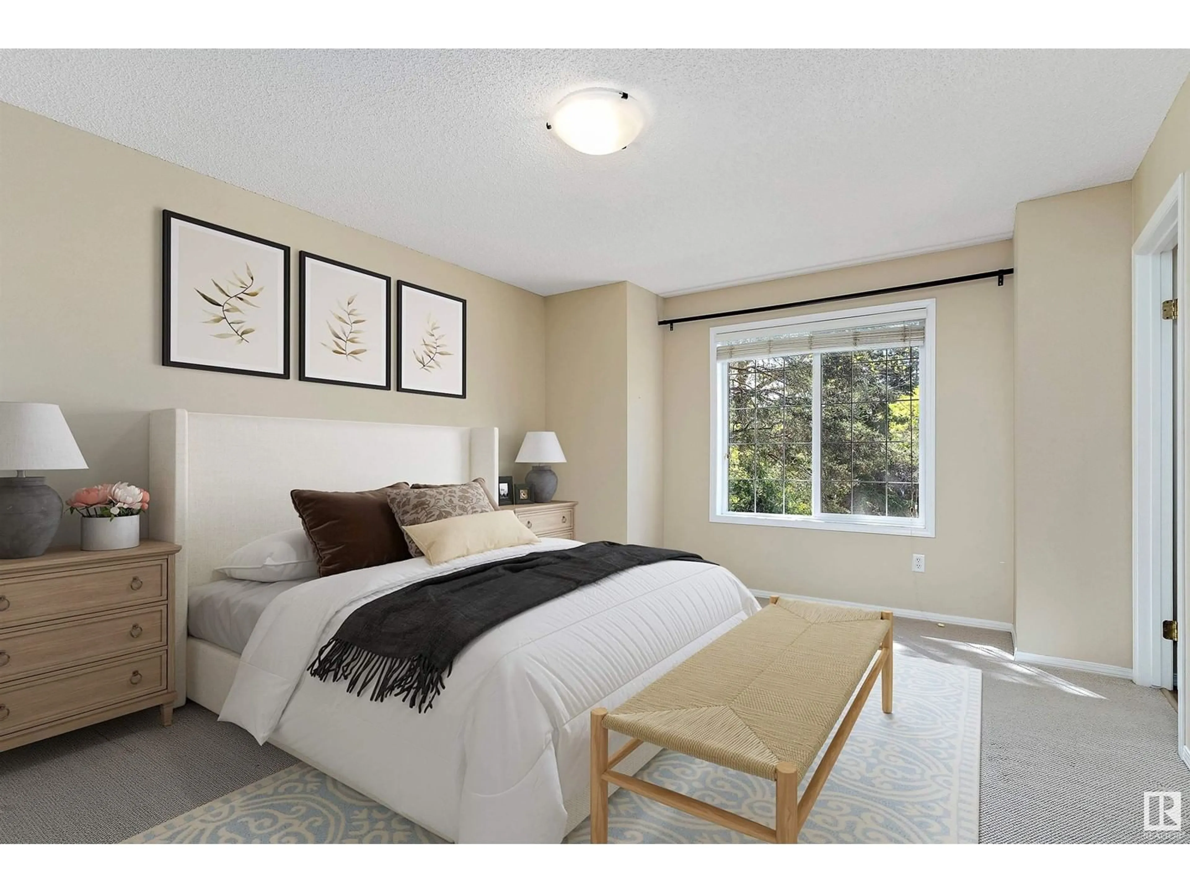 Bedroom with bed, unknown for 10807 127 ST, Edmonton Alberta T5M0S6