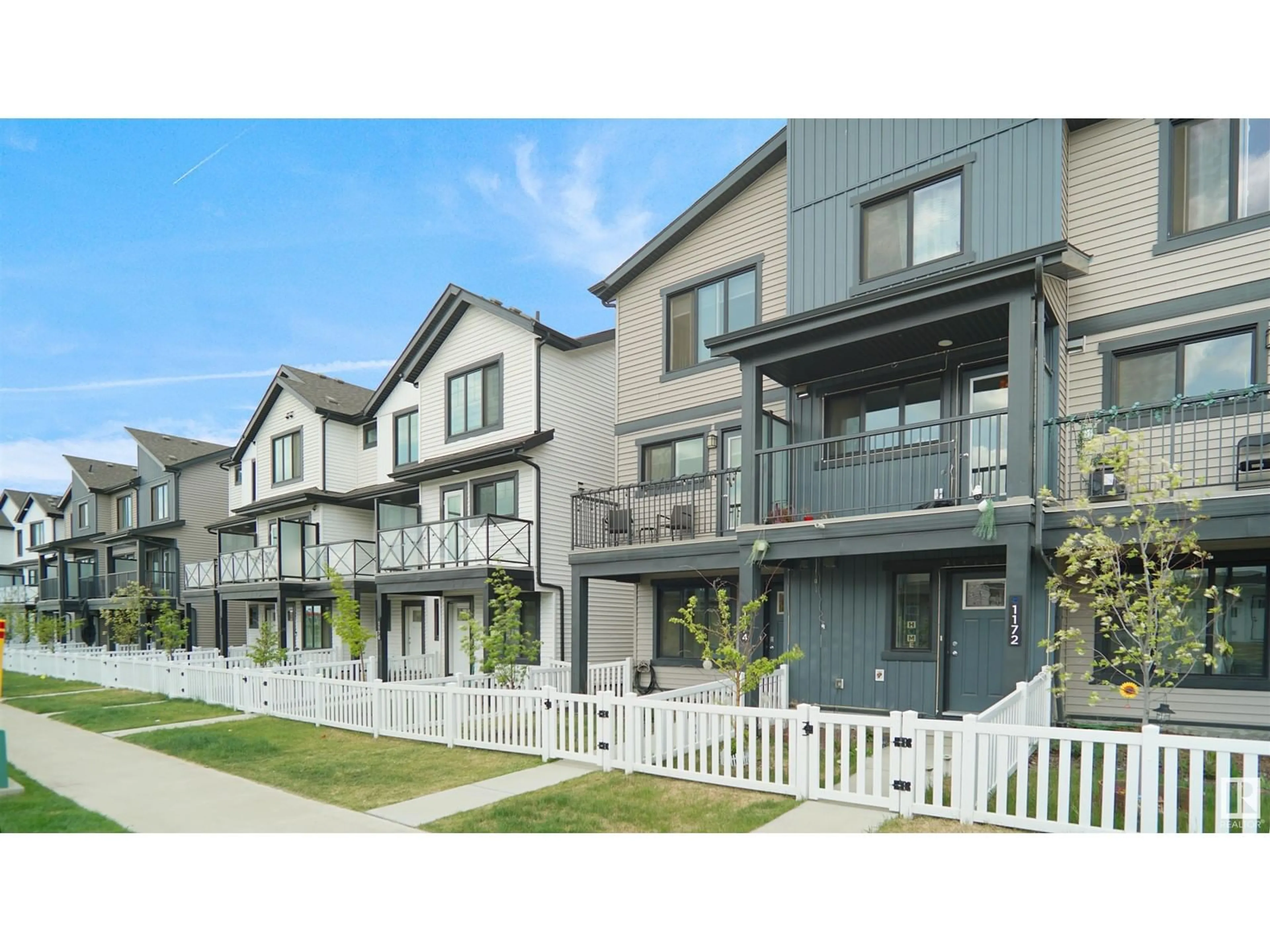 Home with vinyl exterior material, street for 1174 ASTER BV, Edmonton Alberta T6T2S2