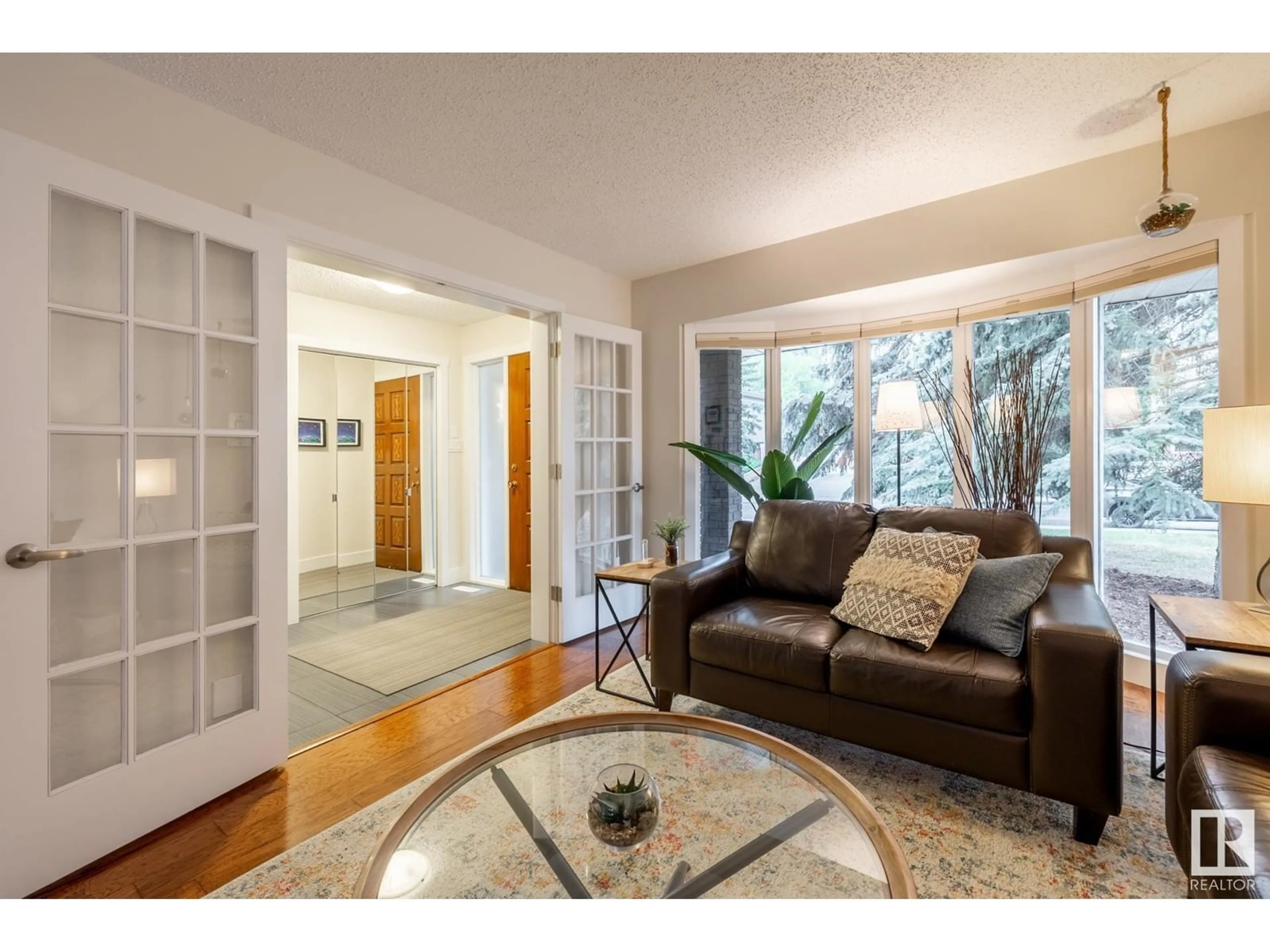 Living room with furniture, unknown for 15108 RAMSAY CR, Edmonton Alberta T6H5P4