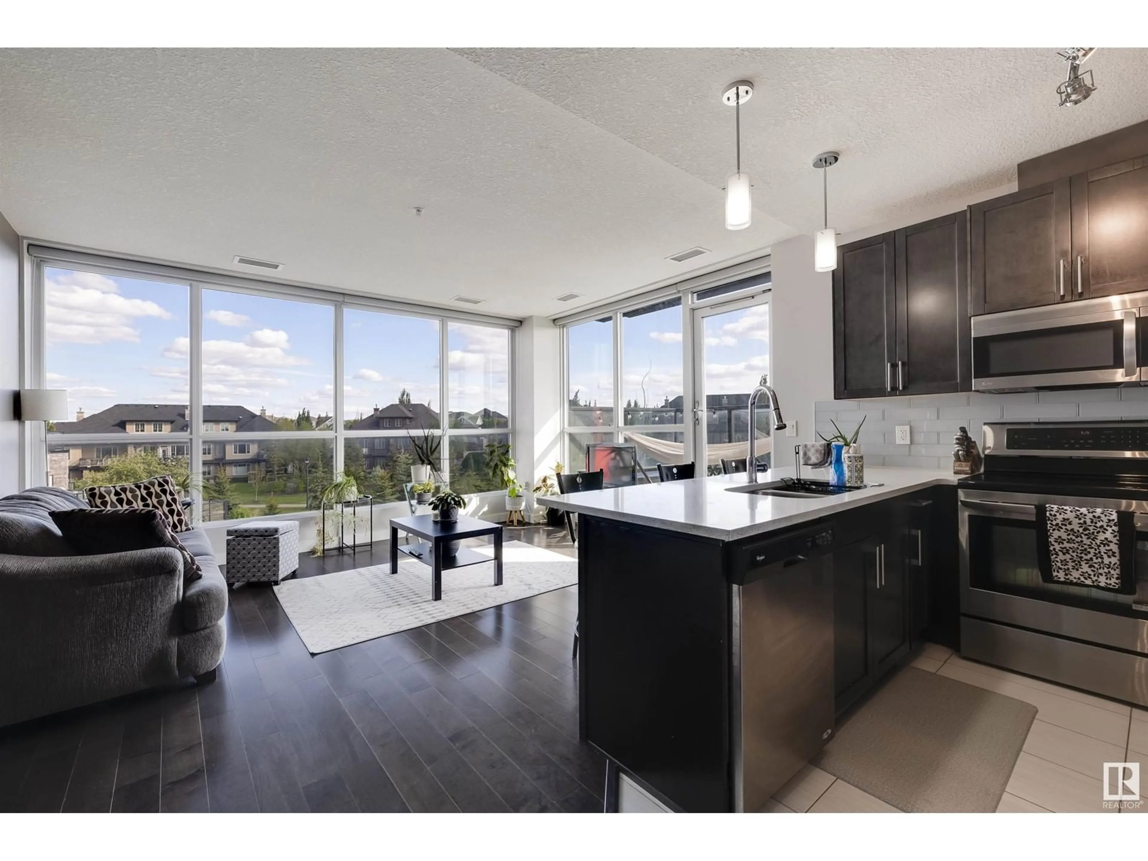 Open concept kitchen, unknown for #227 - 5151 WINDERMERE BV, Edmonton Alberta T6W2K4